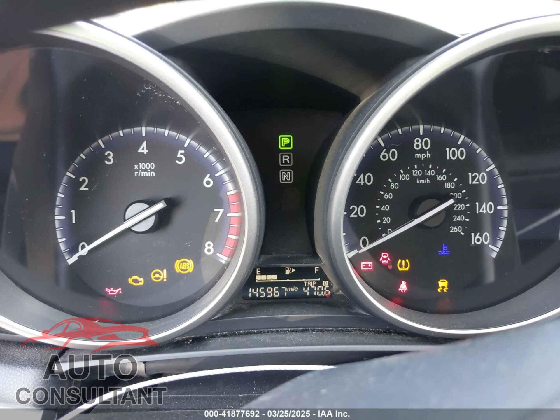 MAZDA MAZDA3 2013 - JM1BL1TF2D1799625
