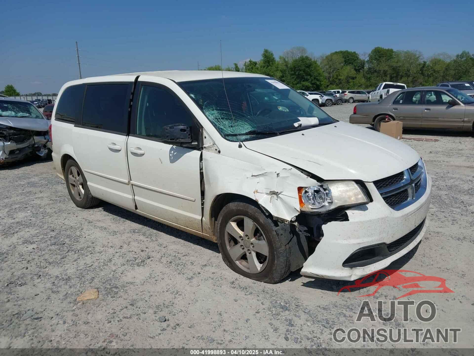 DODGE GRAND CARAVAN 2013 - 2C4RDGBG9DR516044