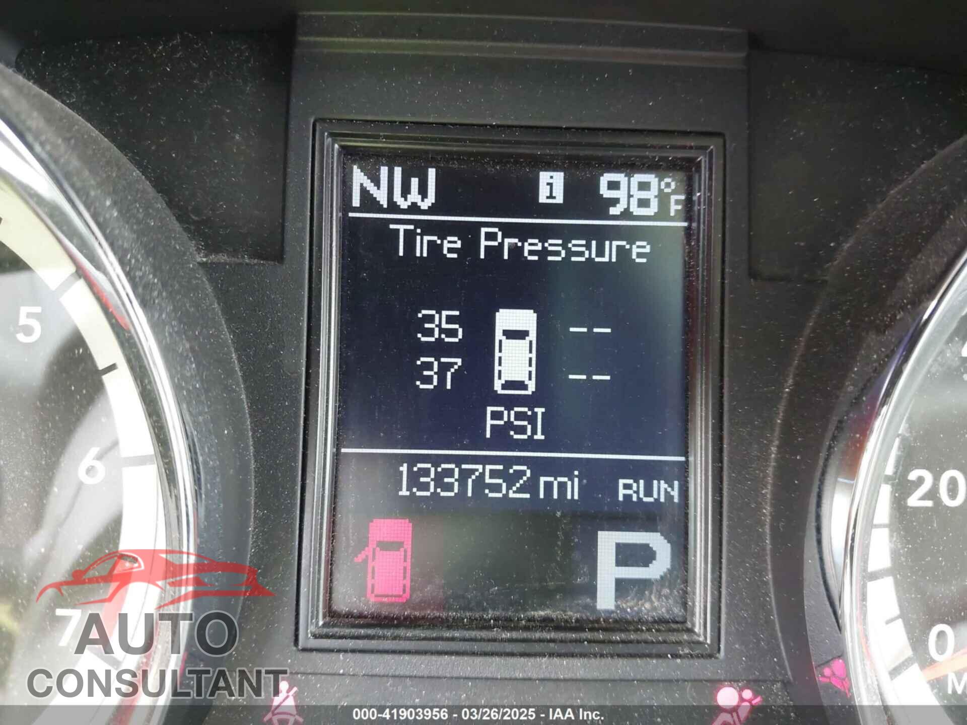 DODGE DURANGO 2011 - 1D4RE4GGXBC599240