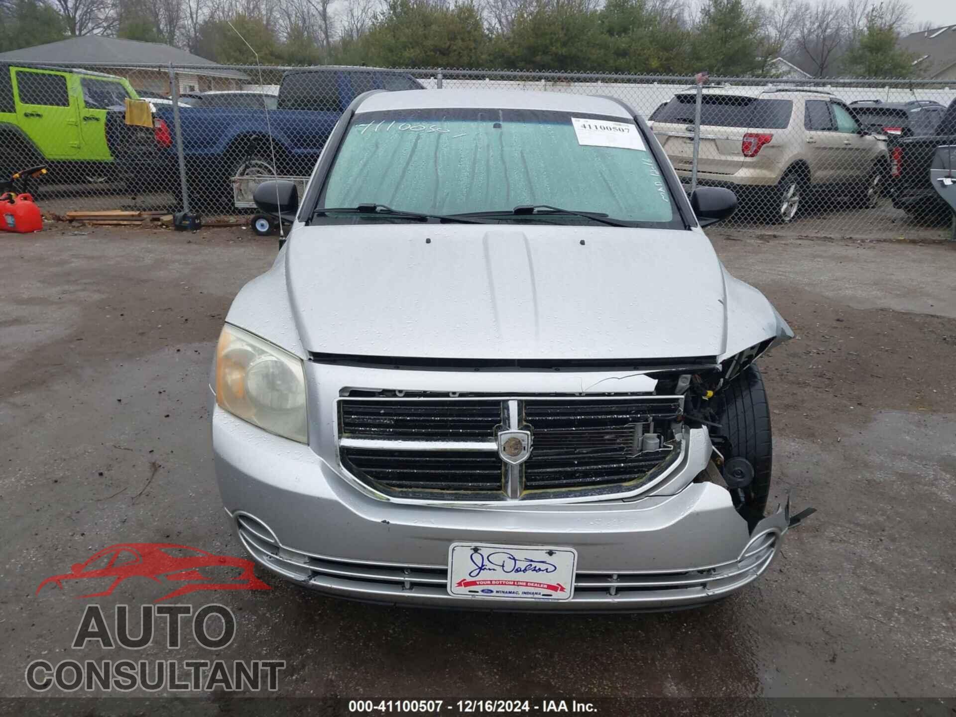 DODGE CALIBER 2010 - 1B3CB4HA8AD630534