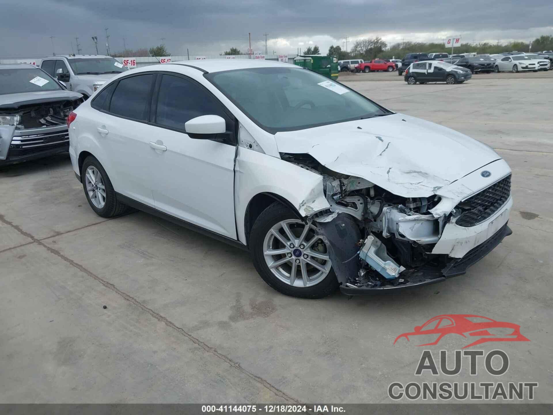 FORD FOCUS 2018 - 1FADP3F25JL222725