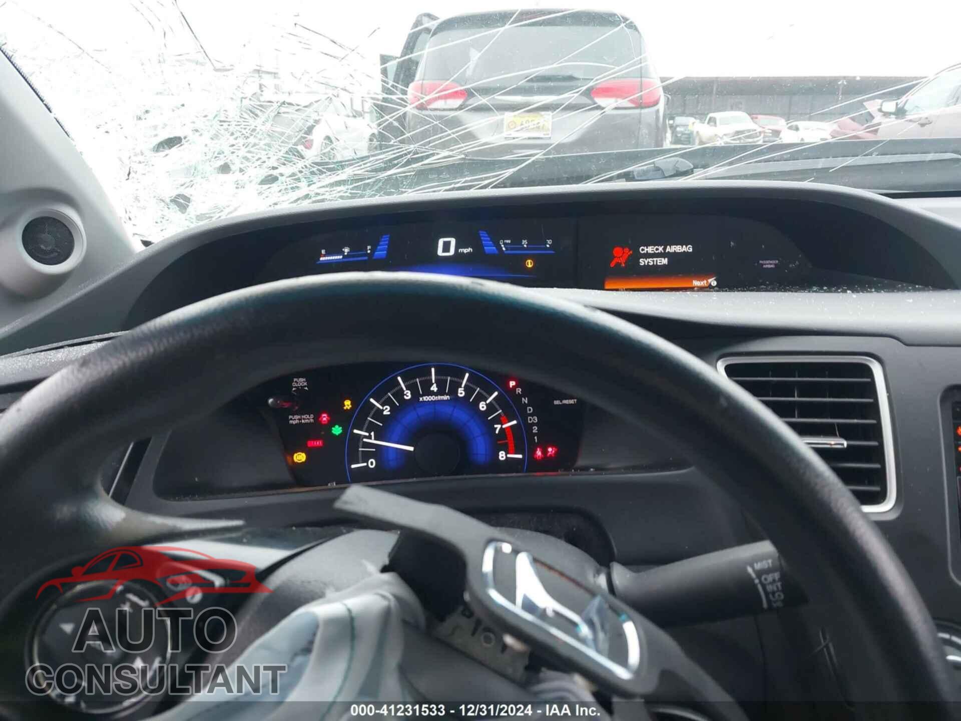 HONDA CIVIC 2013 - 2HGFG3B59DH521768