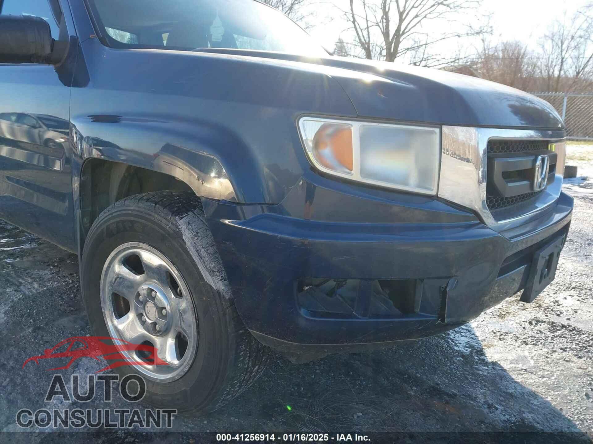 HONDA RIDGELINE 2009 - 5FPYK16239B106038