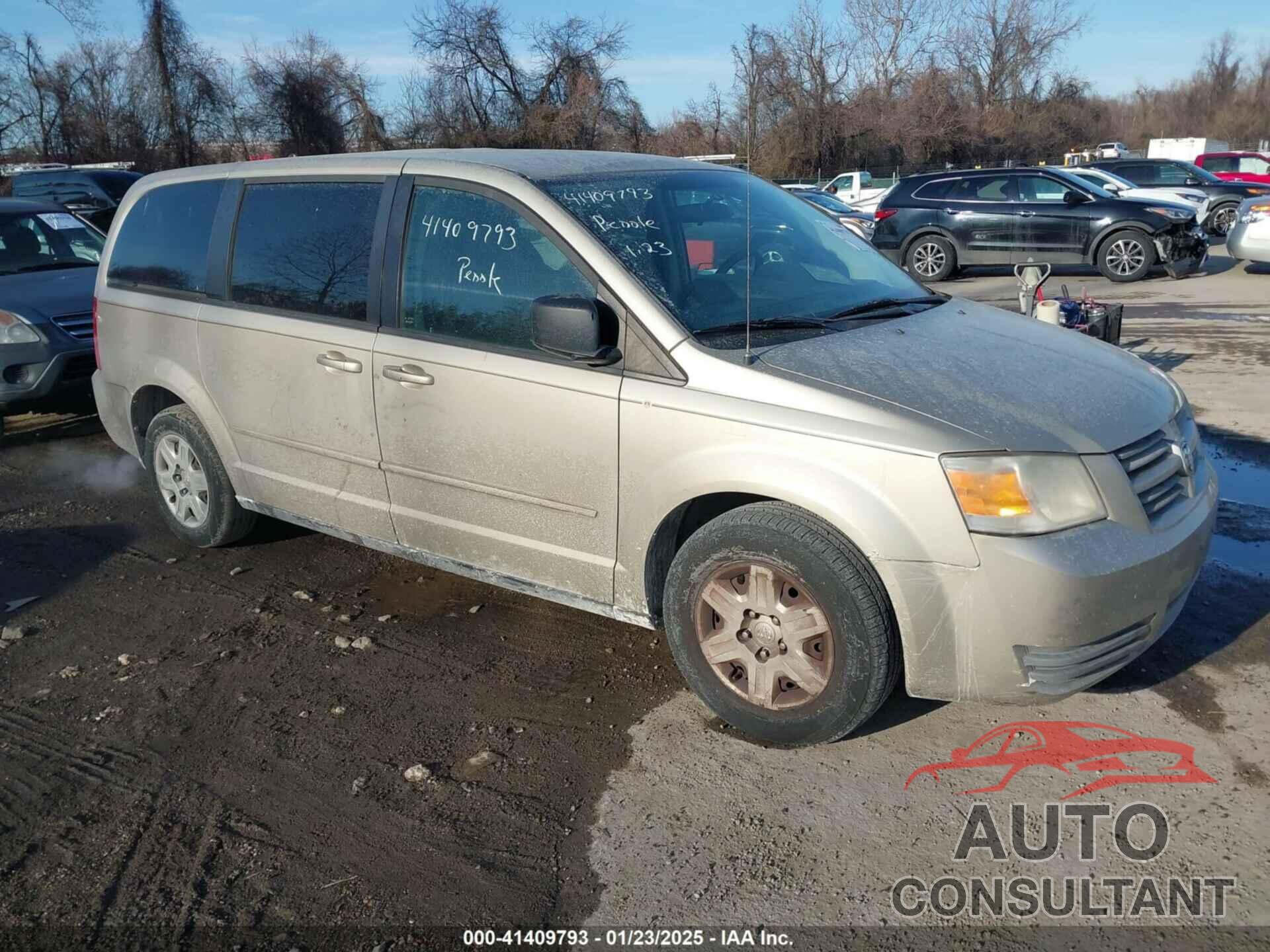 DODGE GRAND CARAVAN 2009 - 2D8HN44E49R636345