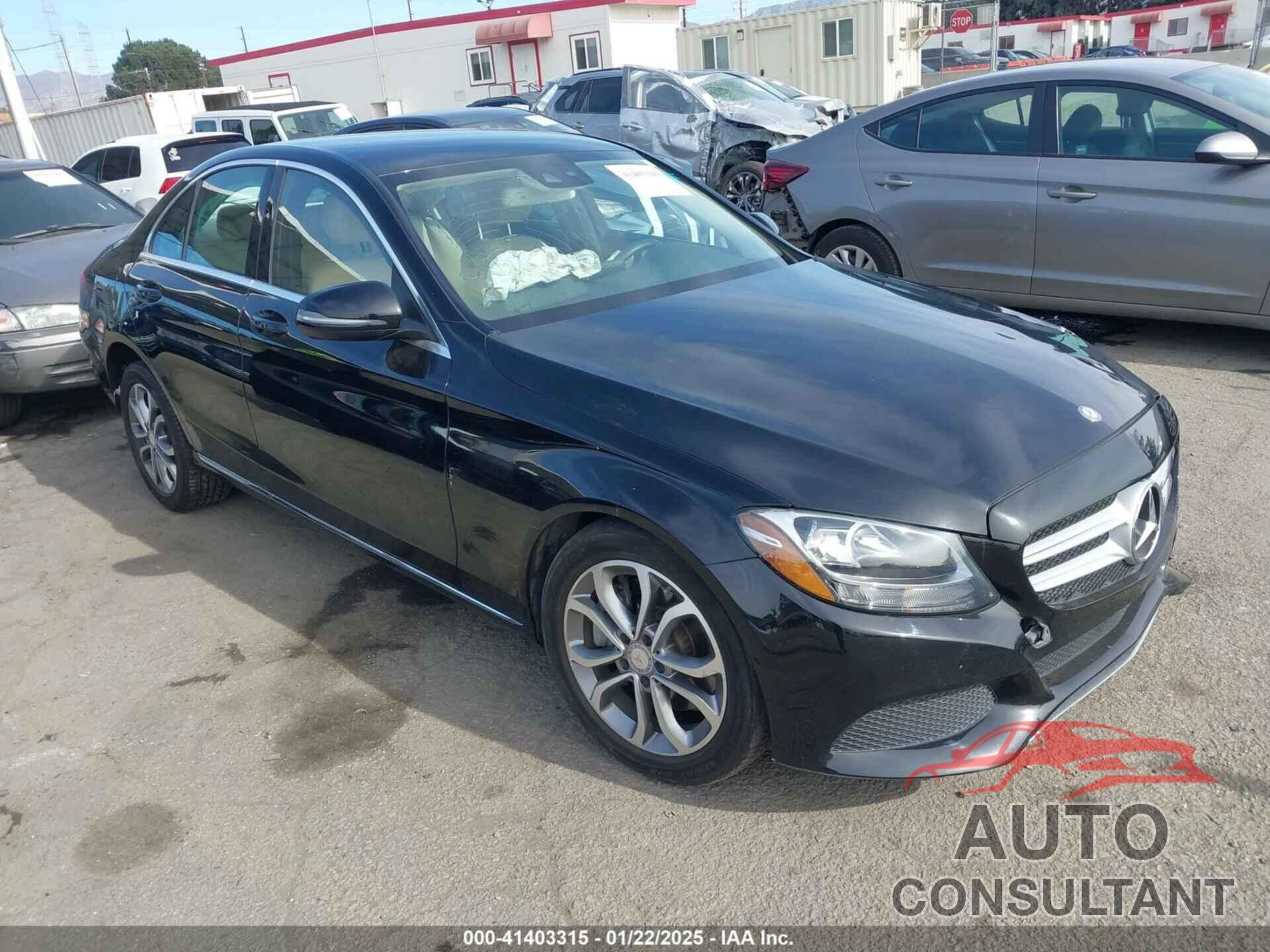 MERCEDES-BENZ C 300 2016 - 55SWF4KB8GU147871