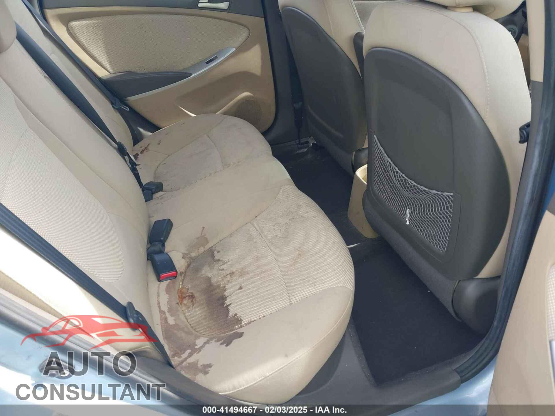HYUNDAI ACCENT 2012 - KMHCT4AE6CU141878
