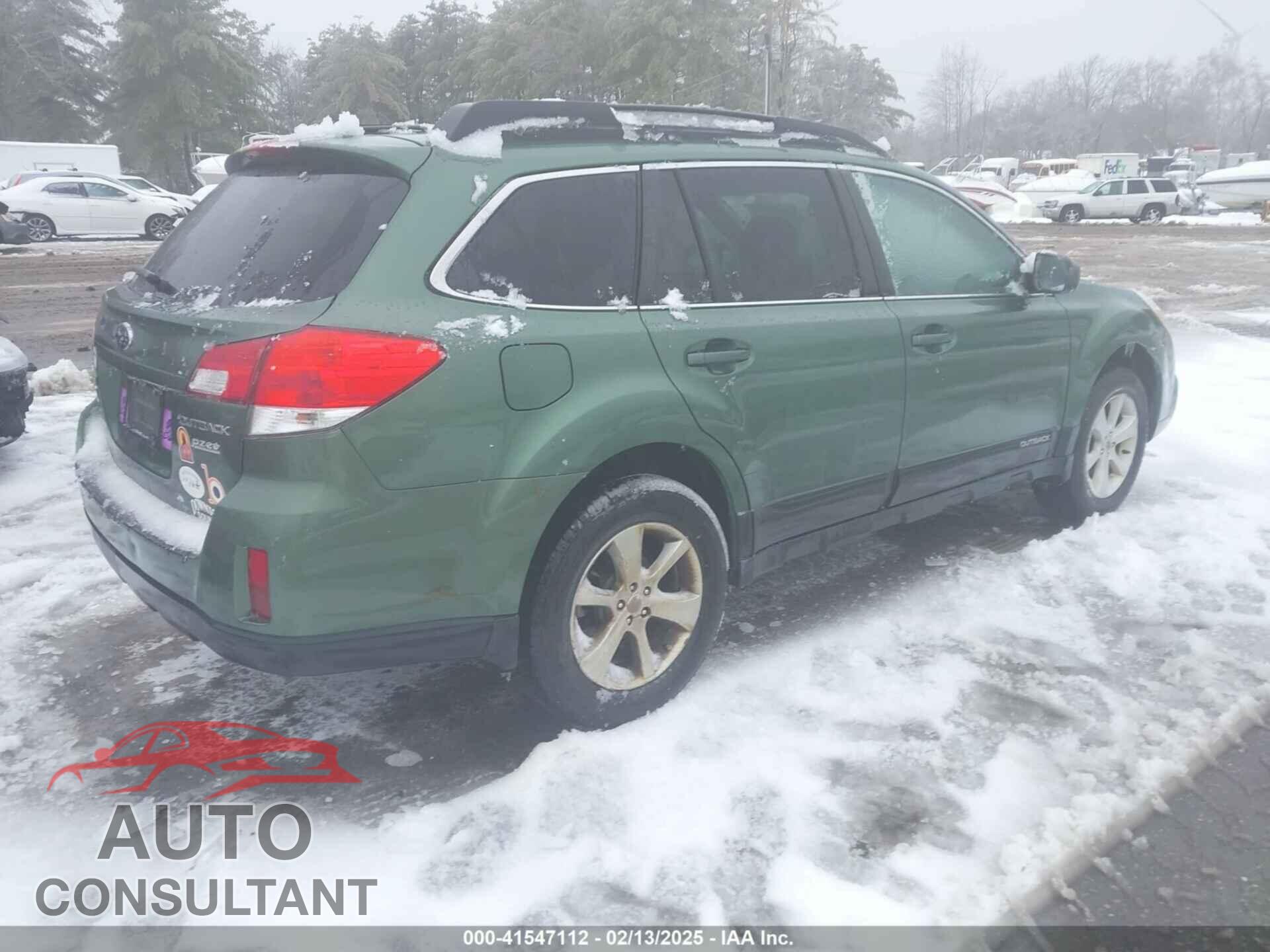 SUBARU OUTBACK 2013 - 4S4BRBCC1D3283007