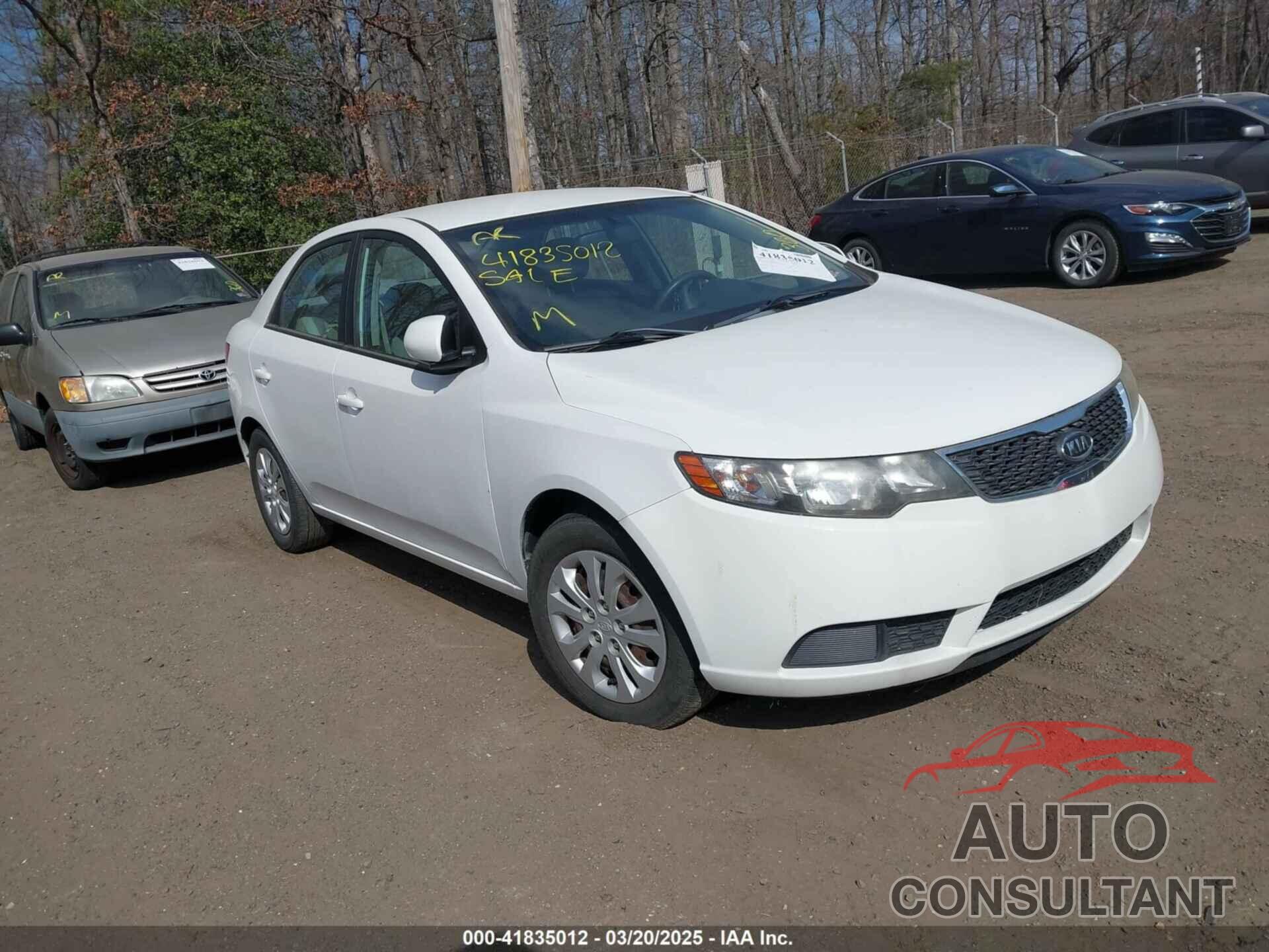 KIA FORTE 2012 - KNAFT4A27C5642714