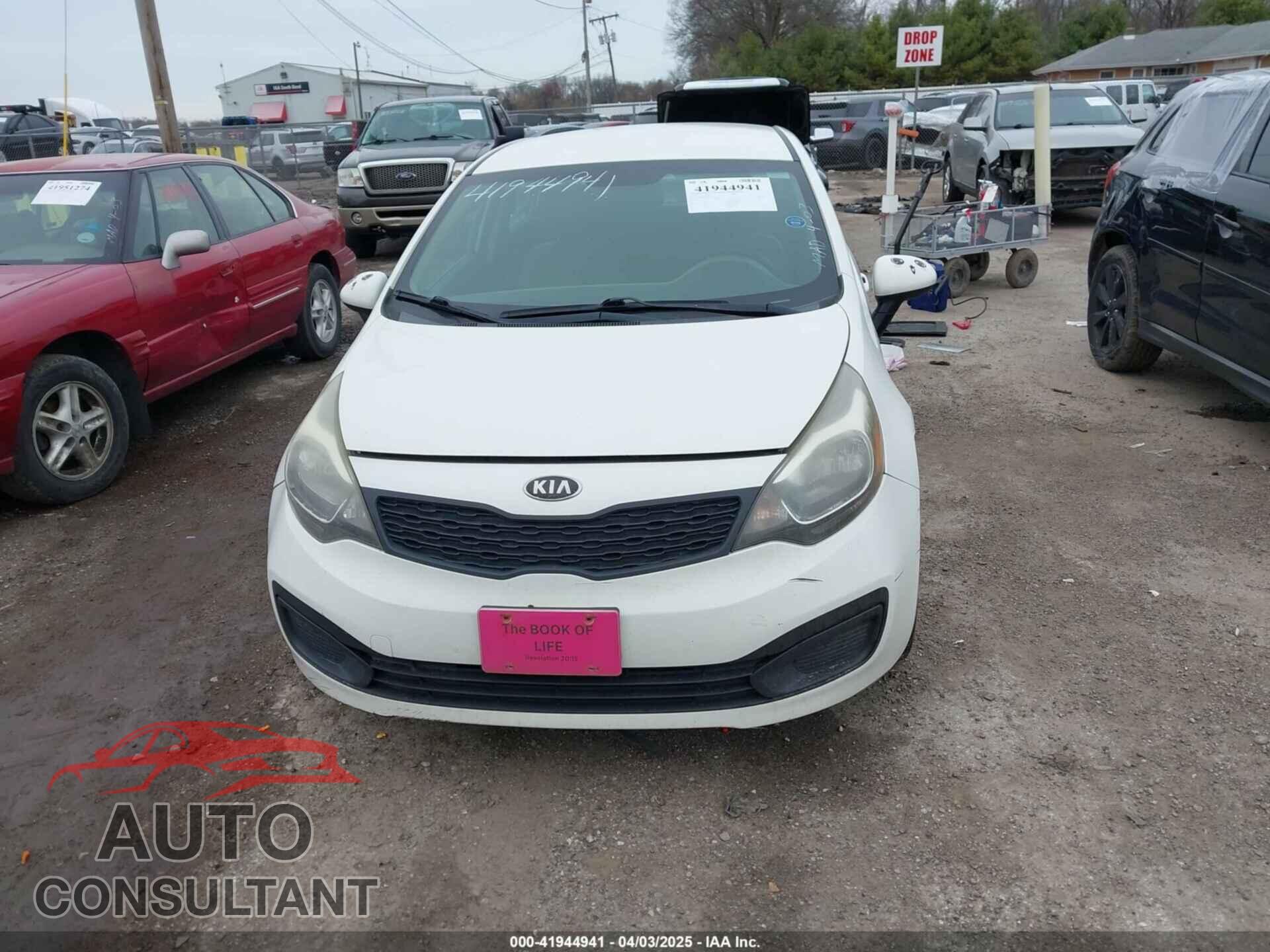 KIA RIO 2014 - KNADM4A30E6345150
