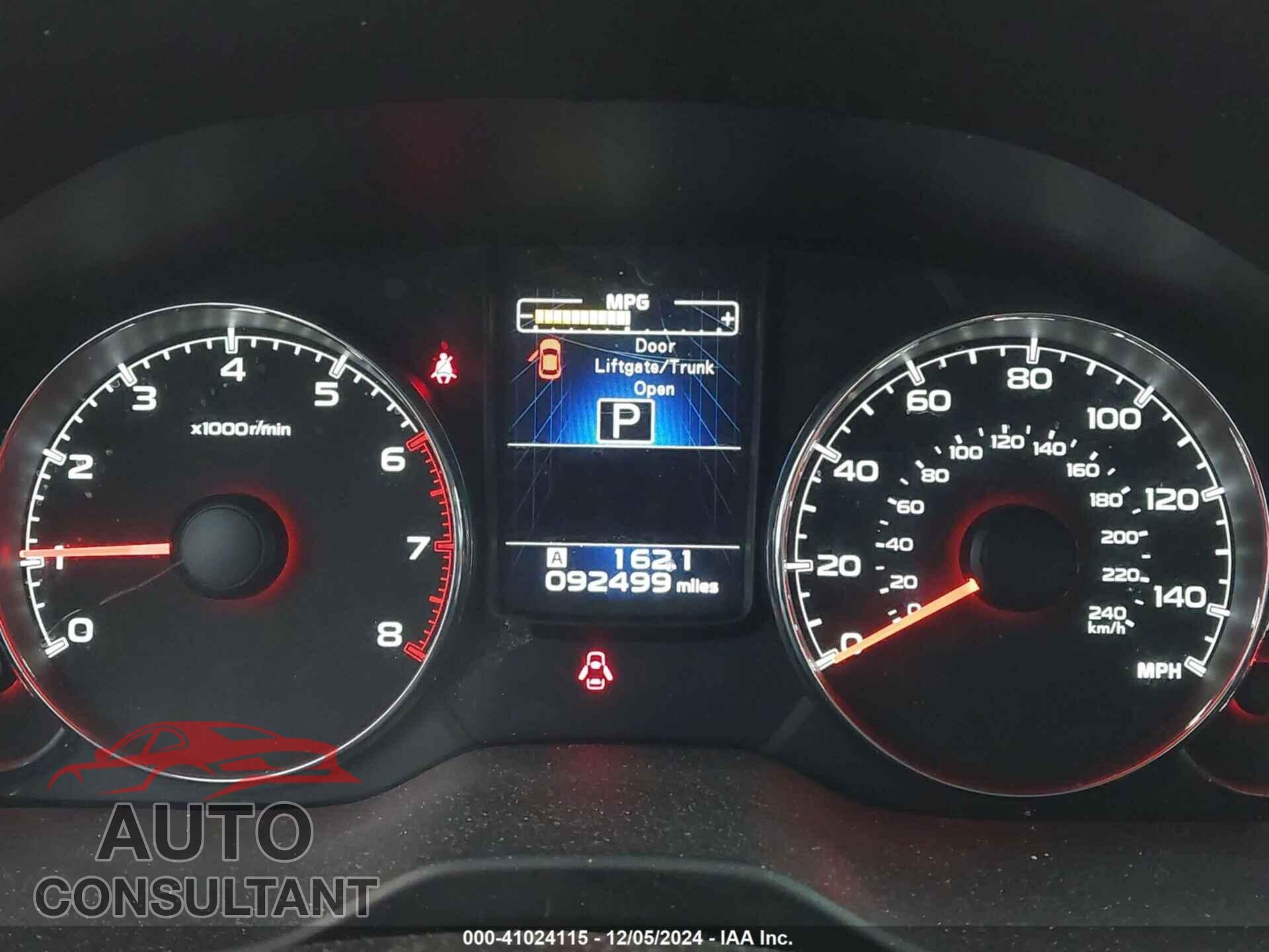 SUBARU LEGACY 2014 - 4S3BMBM69E3024603
