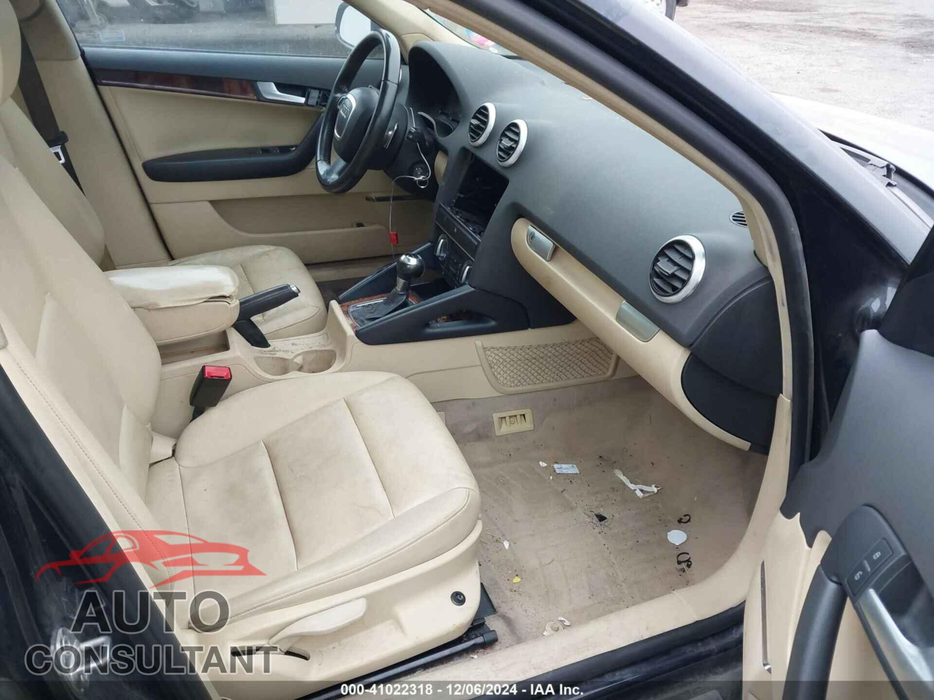 AUDI A3 2012 - WAUKJAFM2CA111554