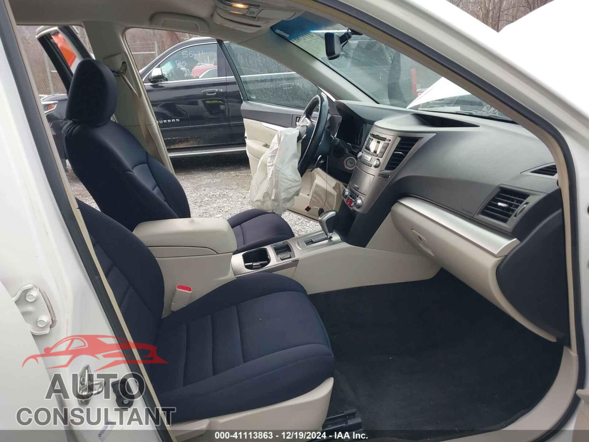 SUBARU OUTBACK 2012 - 4S4BRCCC1C3265661