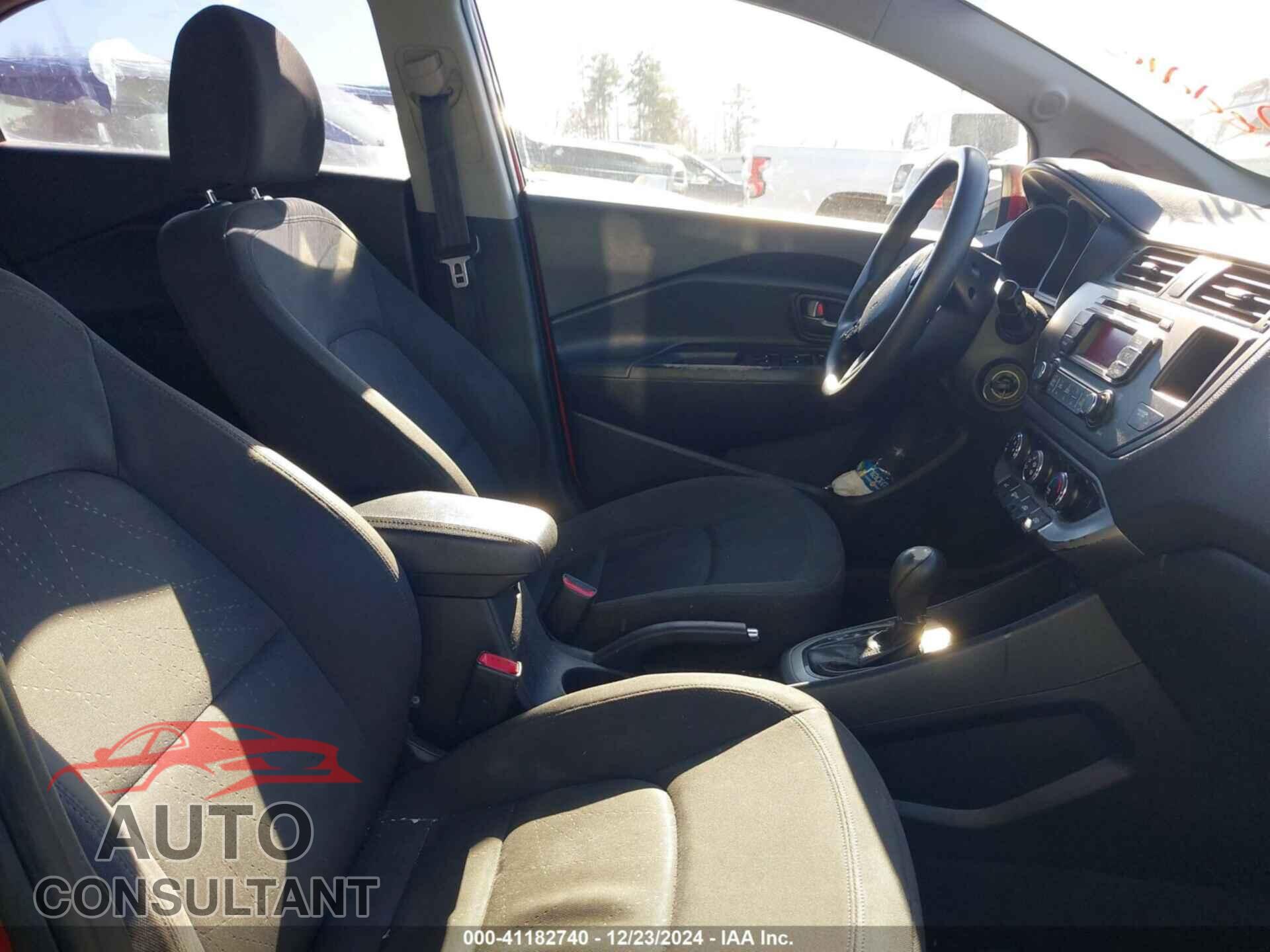 KIA RIO5 2012 - KNADN5A32C6004557