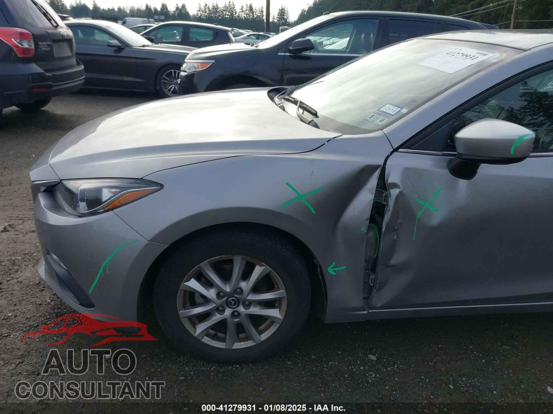 MAZDA MAZDA3 2014 - JM1BM1M71E1149125