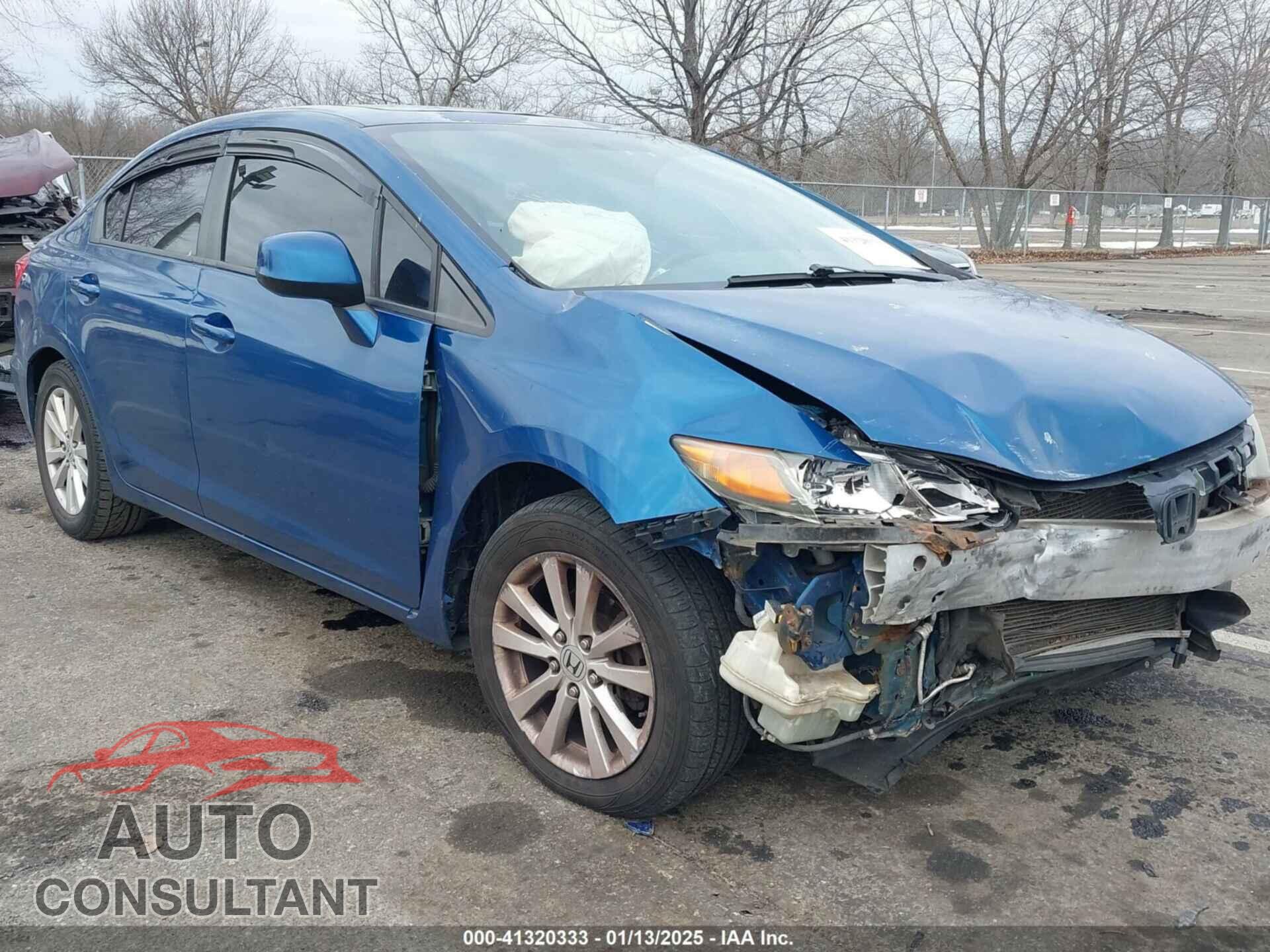 HONDA CIVIC 2012 - 2HGFB2F84CH544659