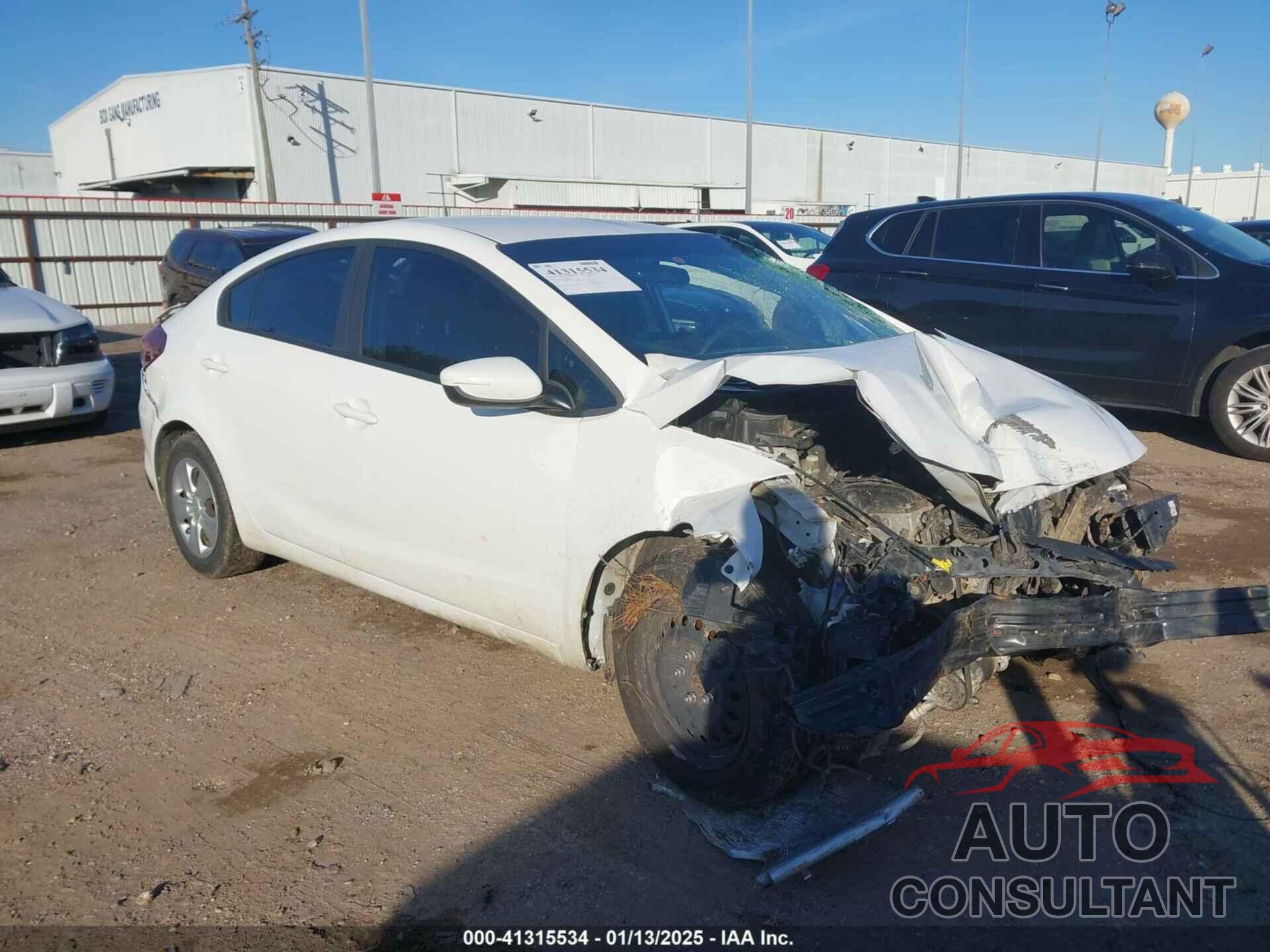 KIA FORTE 2017 - 3KPFK4A73HE066830