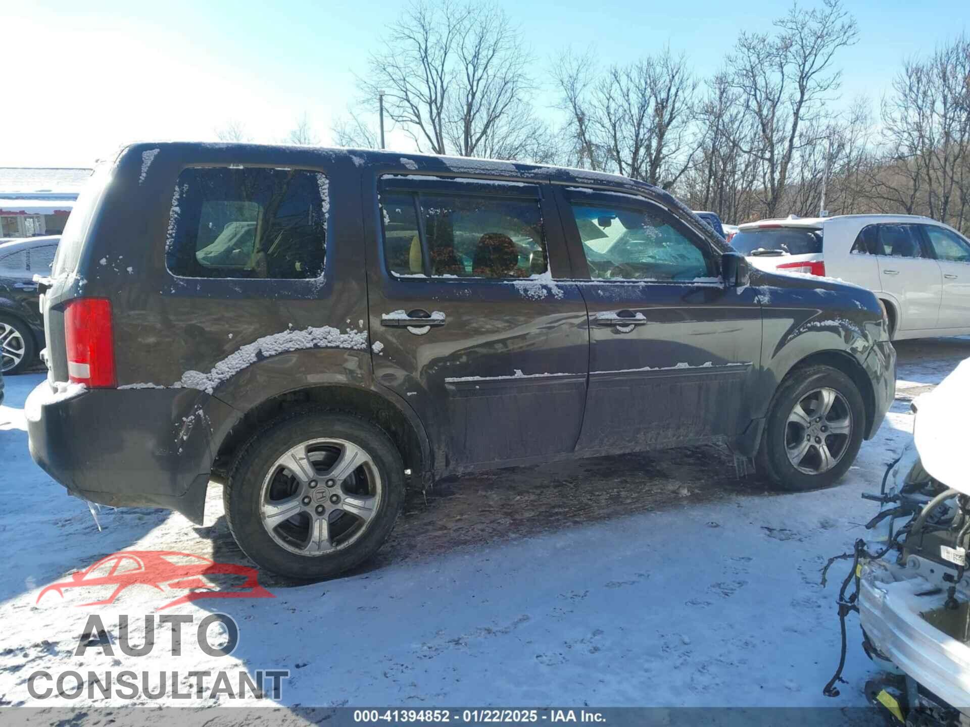 HONDA PILOT 2012 - 5FNYF4H44CB008754