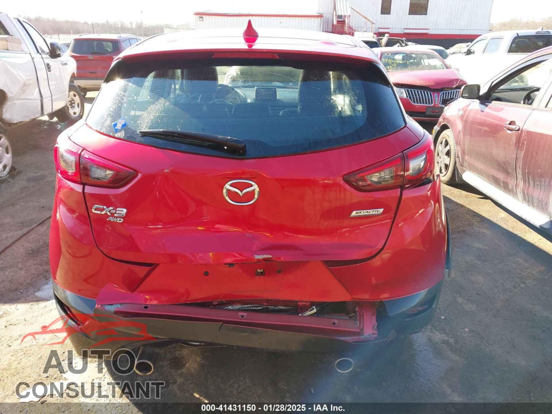 MAZDA CX-3 2016 - JM1DKBC75G0126946