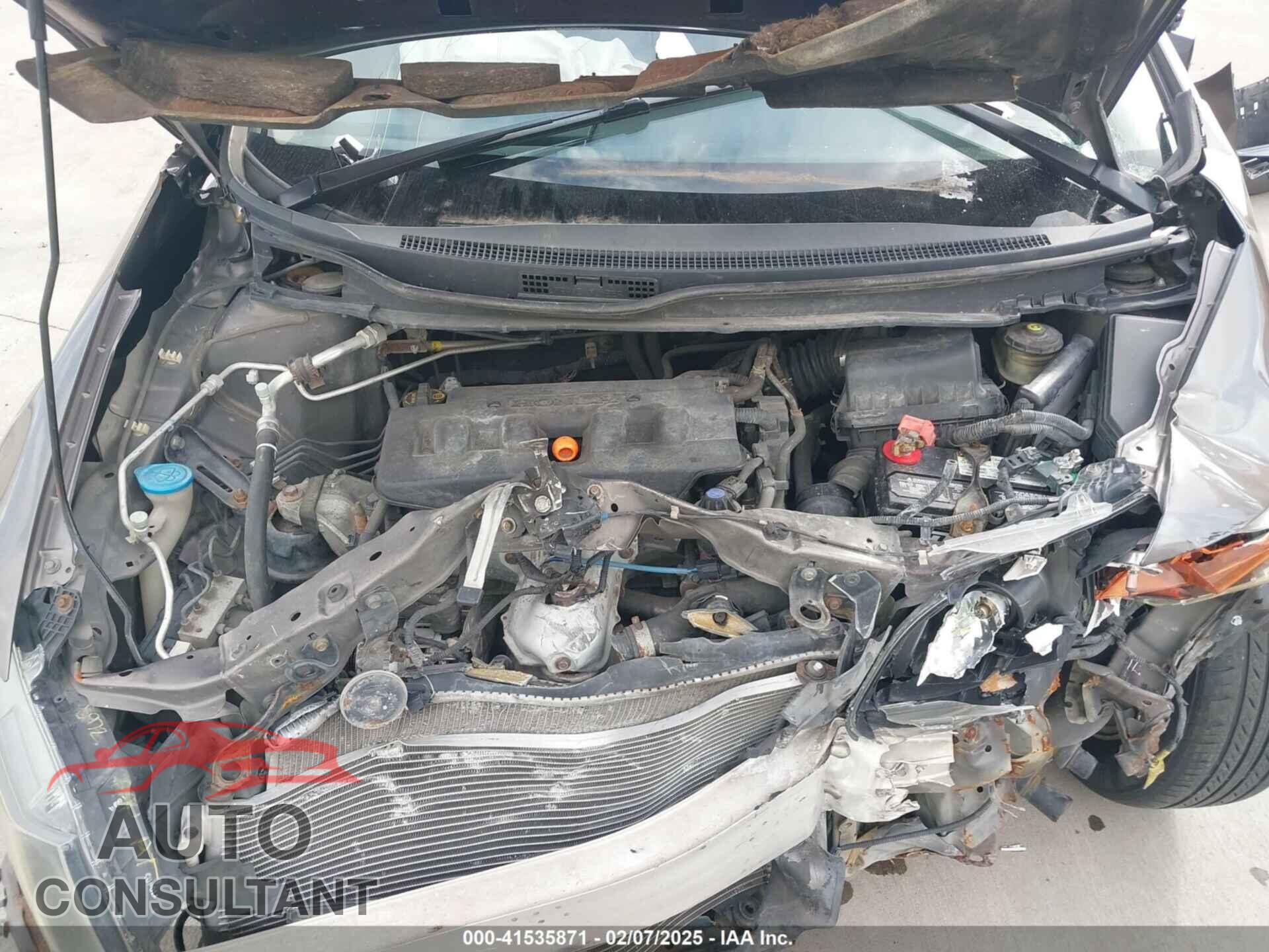 HONDA CIVIC 2012 - 19XFB2F86CE309996