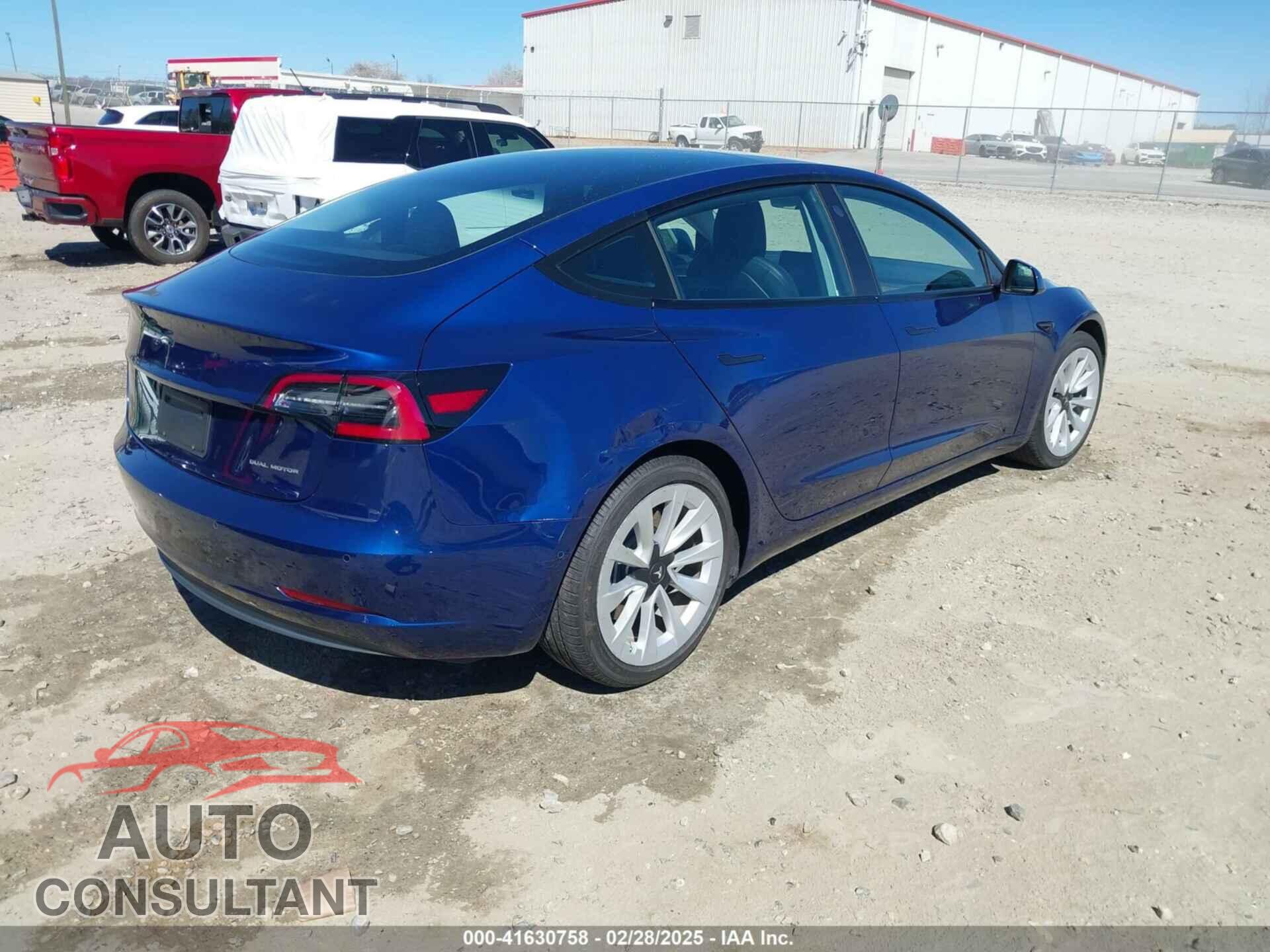 TESLA MODEL 3 2021 - 5YJ3E1EB3MF031457
