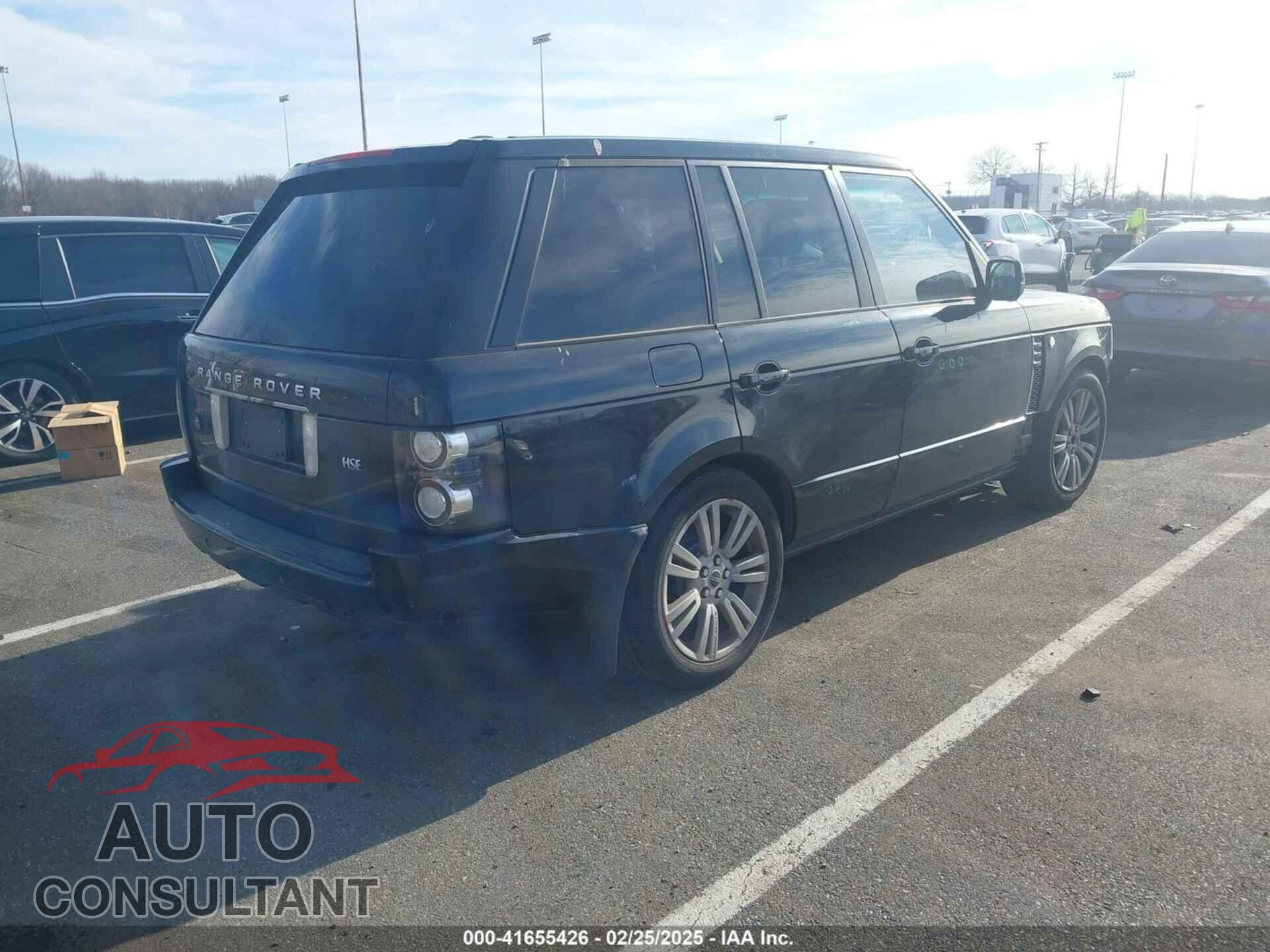 LAND ROVER RANGE ROVER 2012 - SALMF1D48CA375306