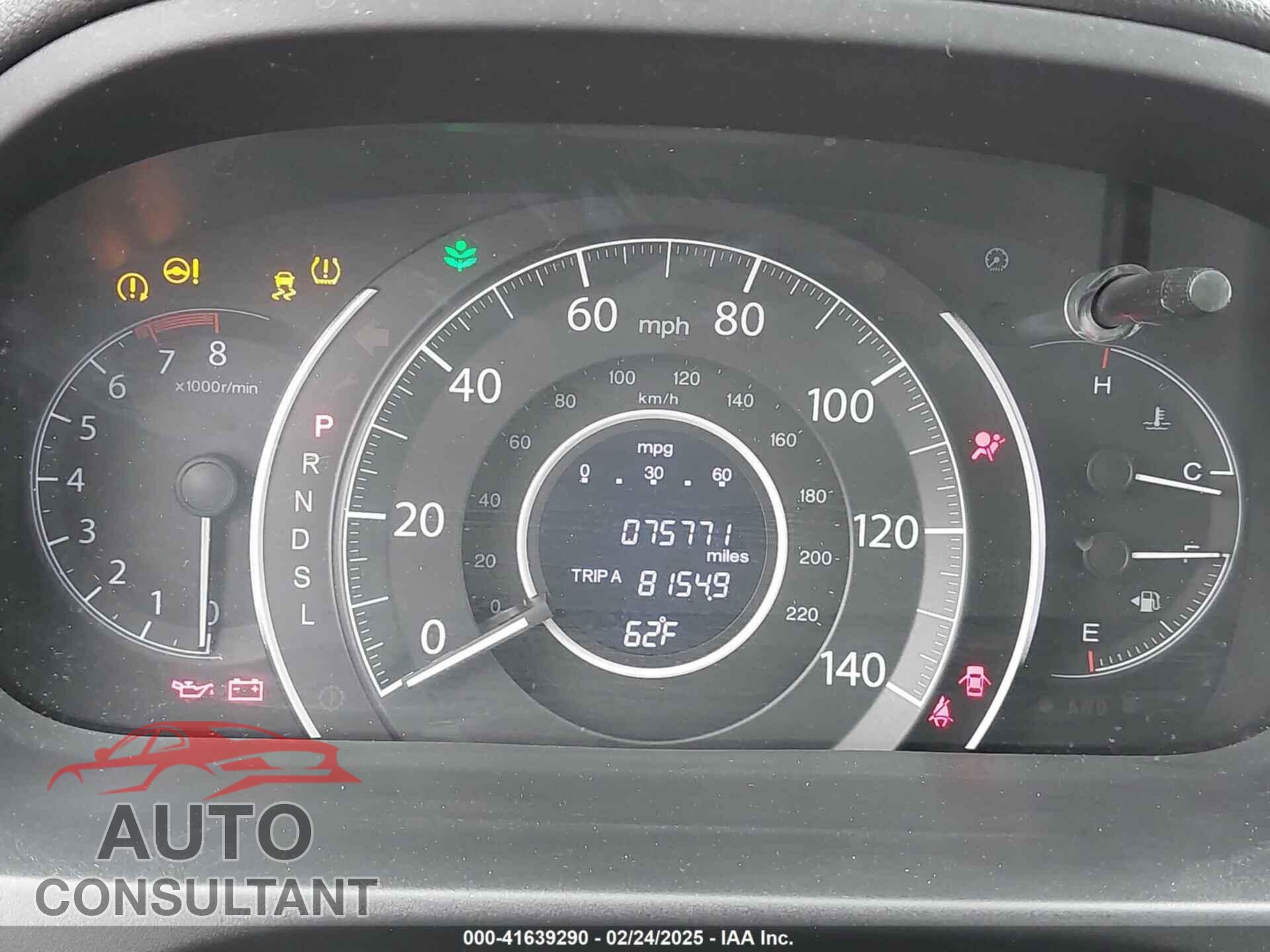 HONDA CR-V 2016 - 5J6RM4H77GL123771