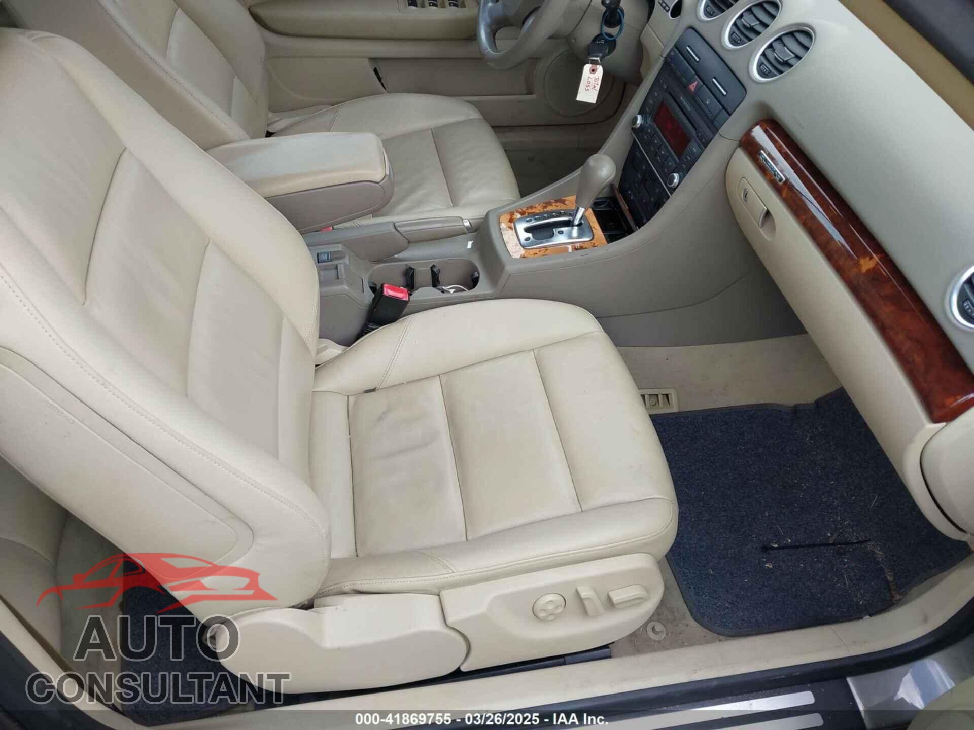 AUDI A4 2009 - WAUDF48H89K006158
