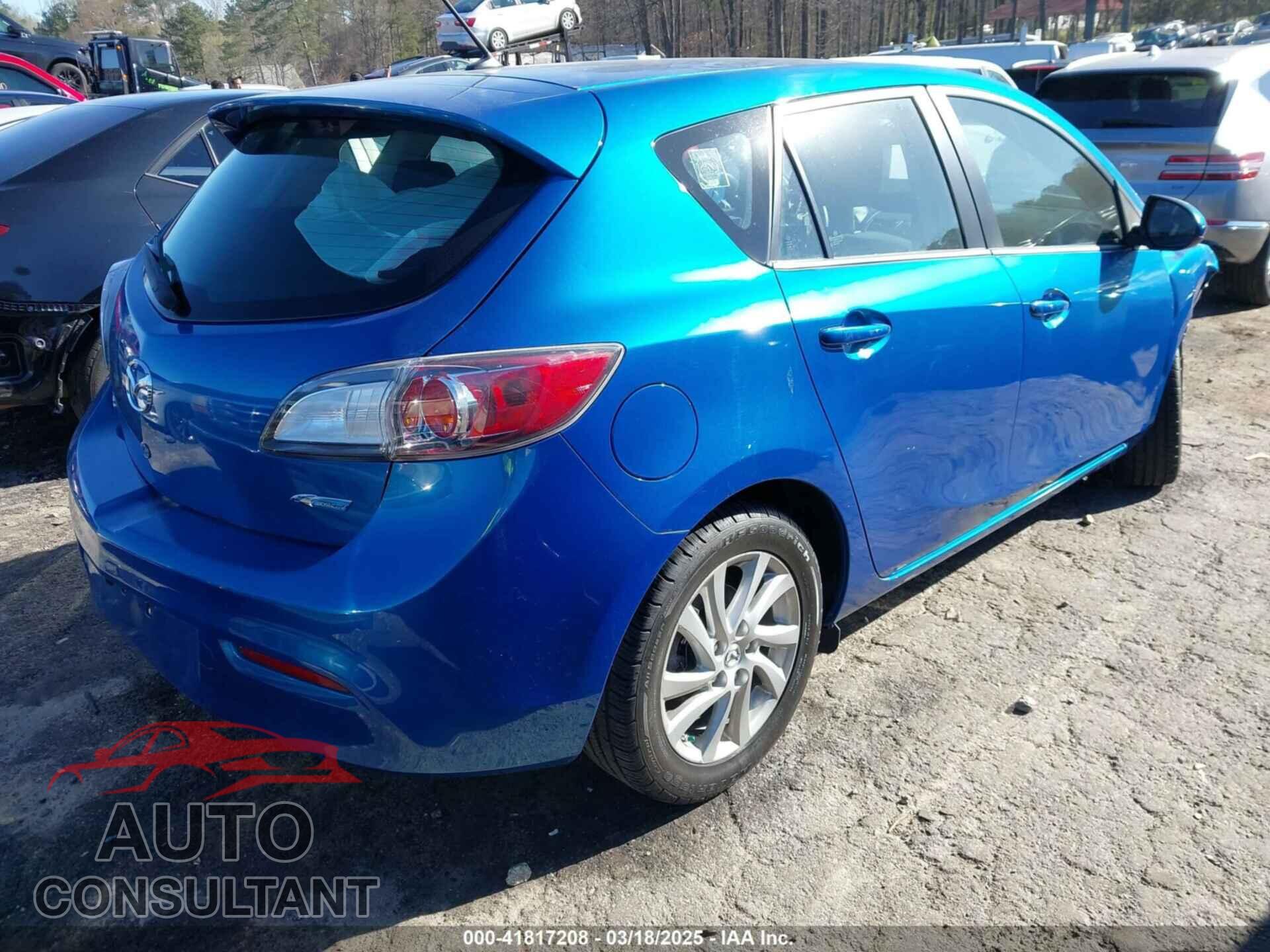 MAZDA MAZDA3 2012 - JM1BL1L75C1637284