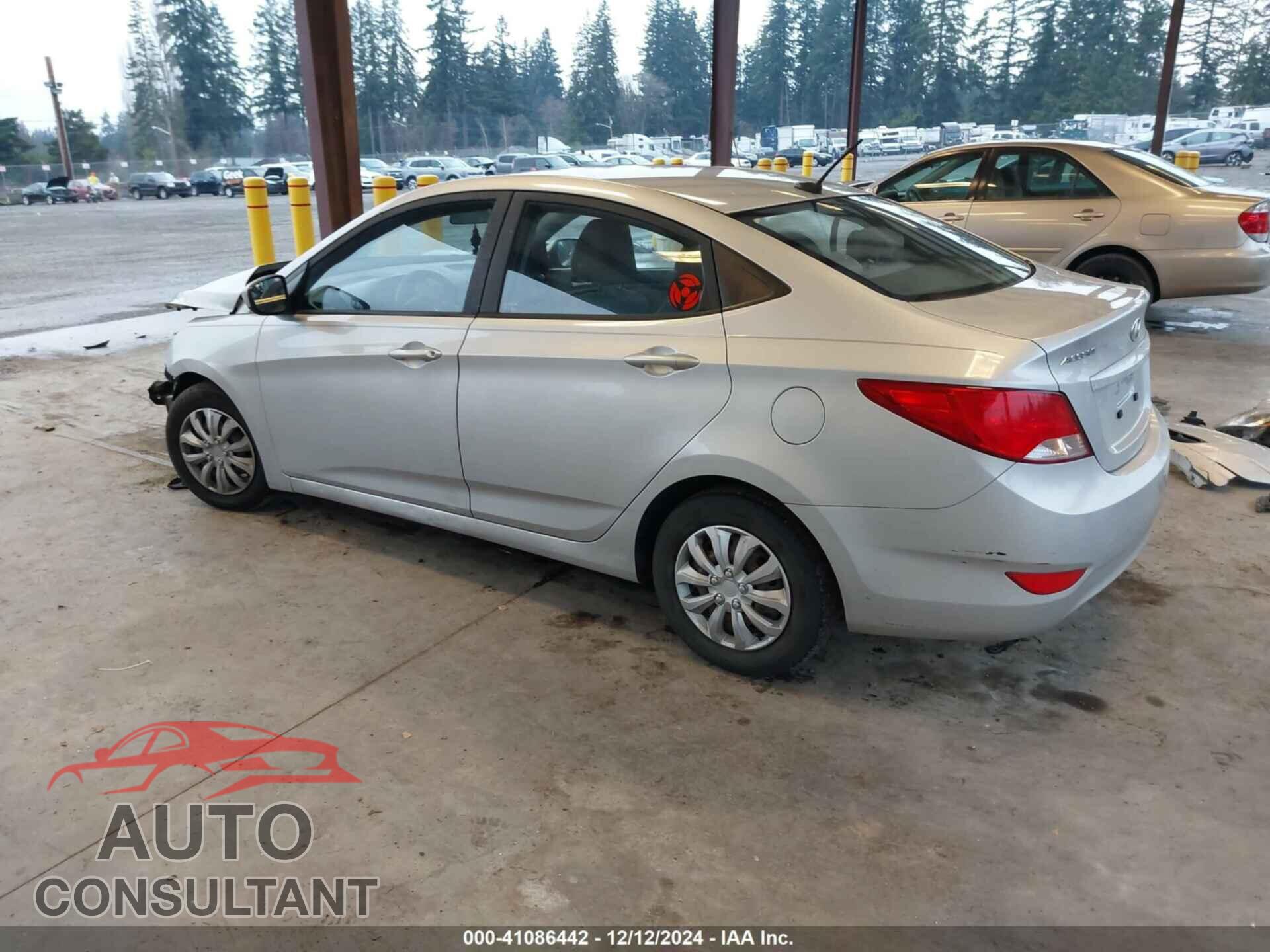 HYUNDAI ACCENT 2015 - KMHCT4AE3FU884227