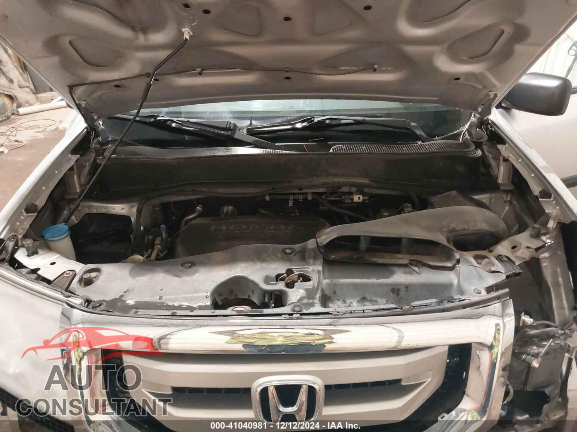 HONDA PILOT 2011 - 5FNYF4H23BB103223