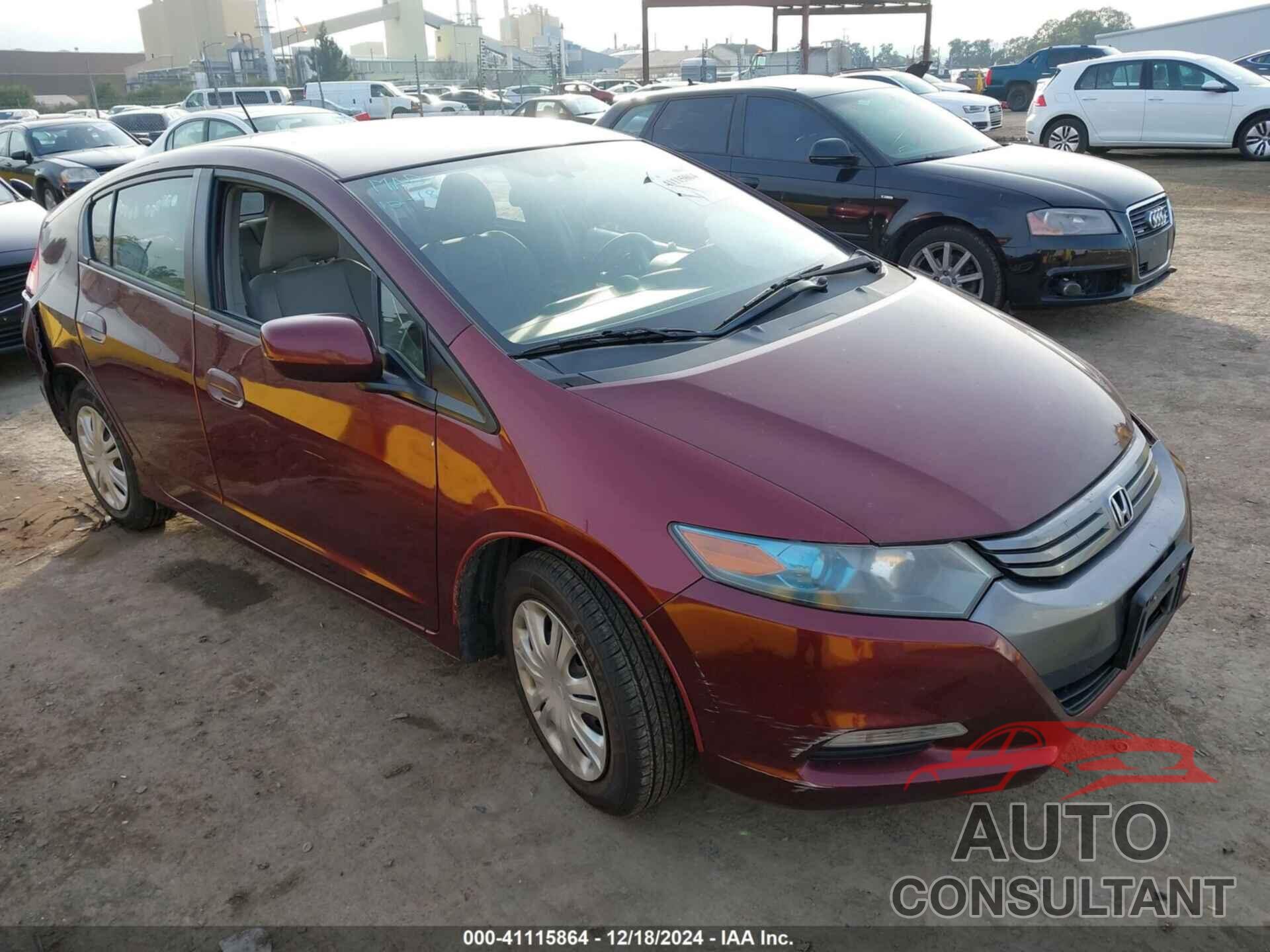 HONDA INSIGHT 2011 - JHMZE2H56BS008940
