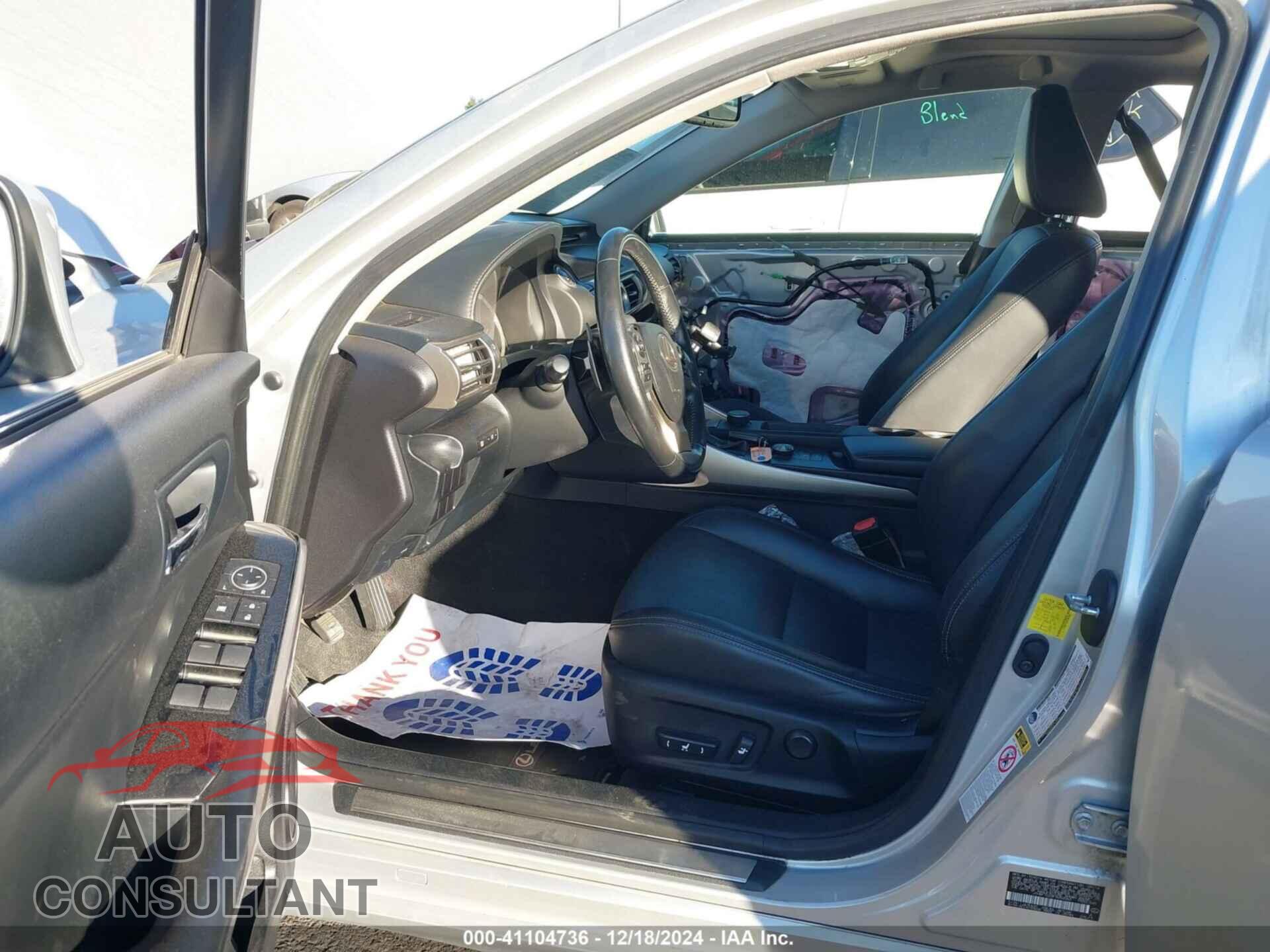 LEXUS IS 250 2015 - JTHBF1D23F5052063