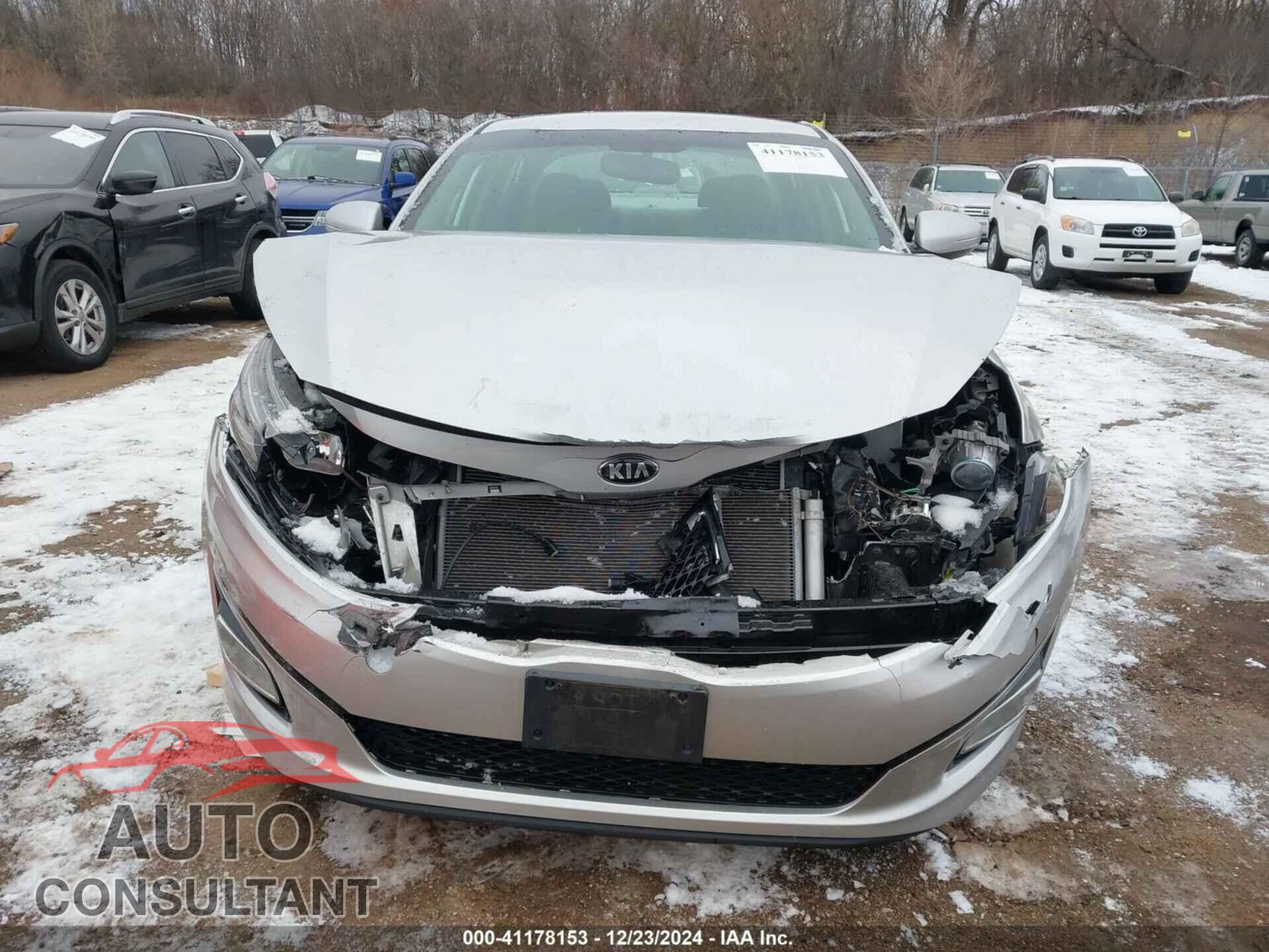 KIA OPTIMA 2014 - KNAGM4A75E5521180