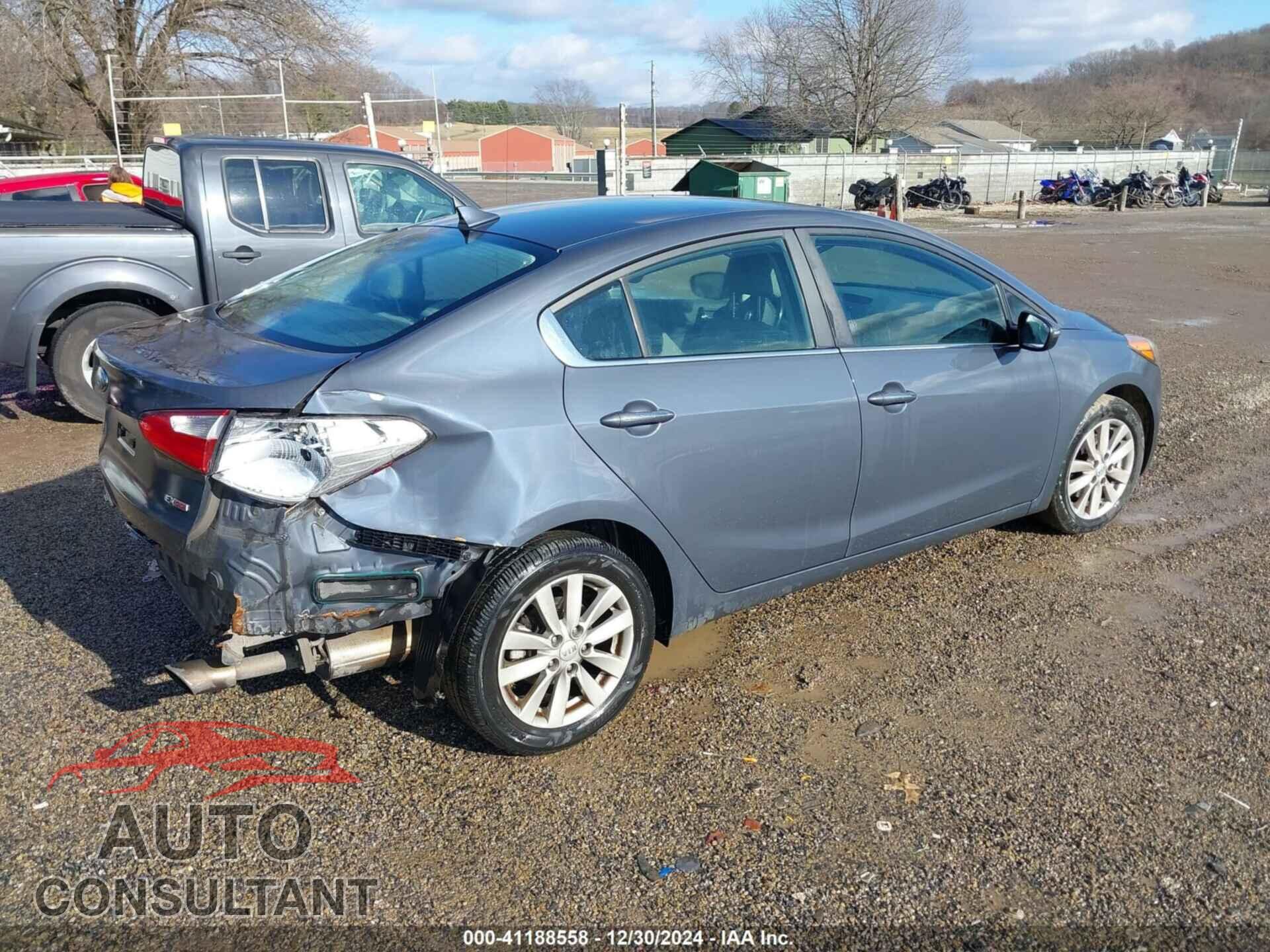 KIA FORTE 2014 - KNAFX4A89E5052302