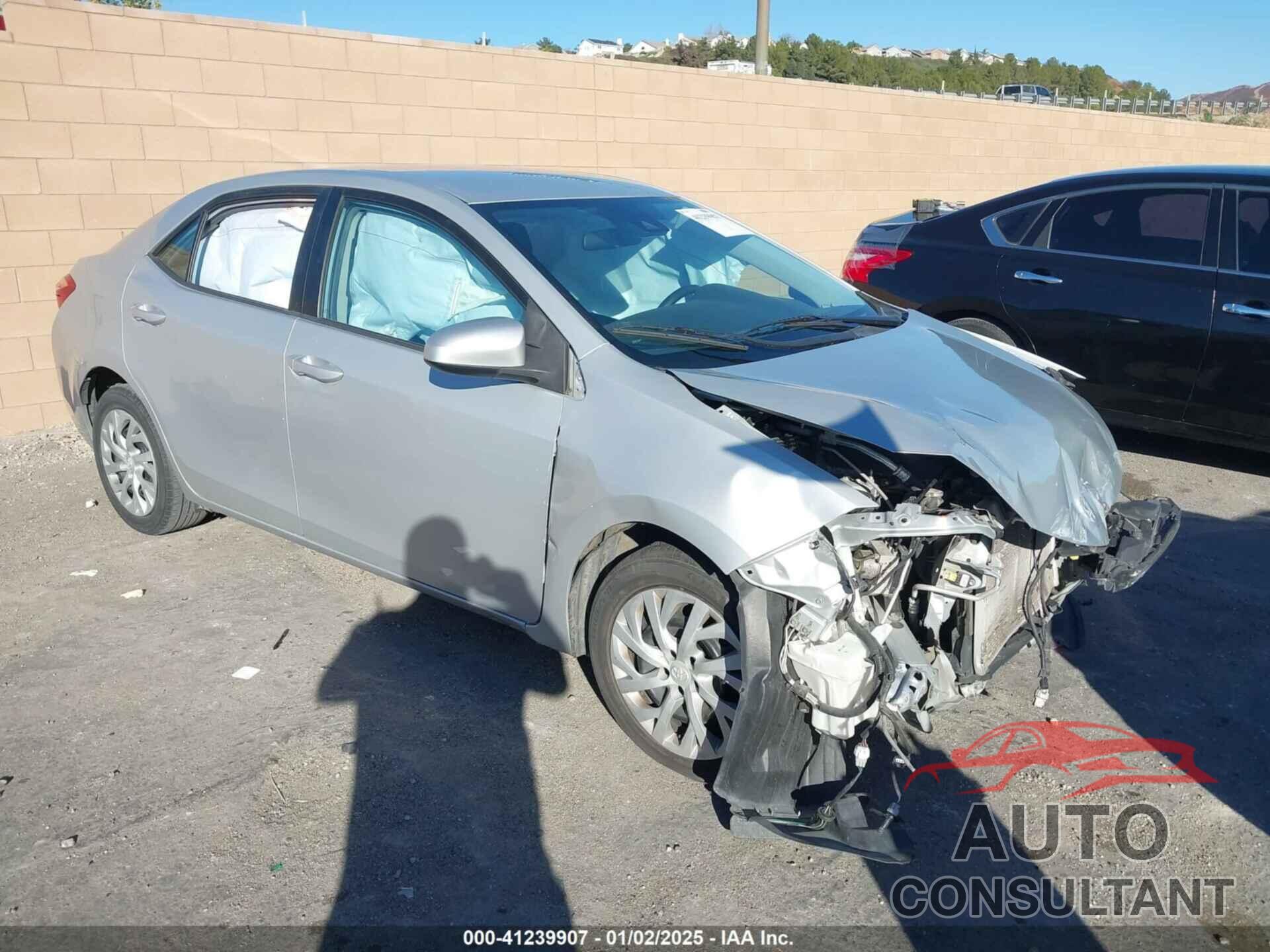 TOYOTA COROLLA 2018 - 2T1BURHE2JC122643