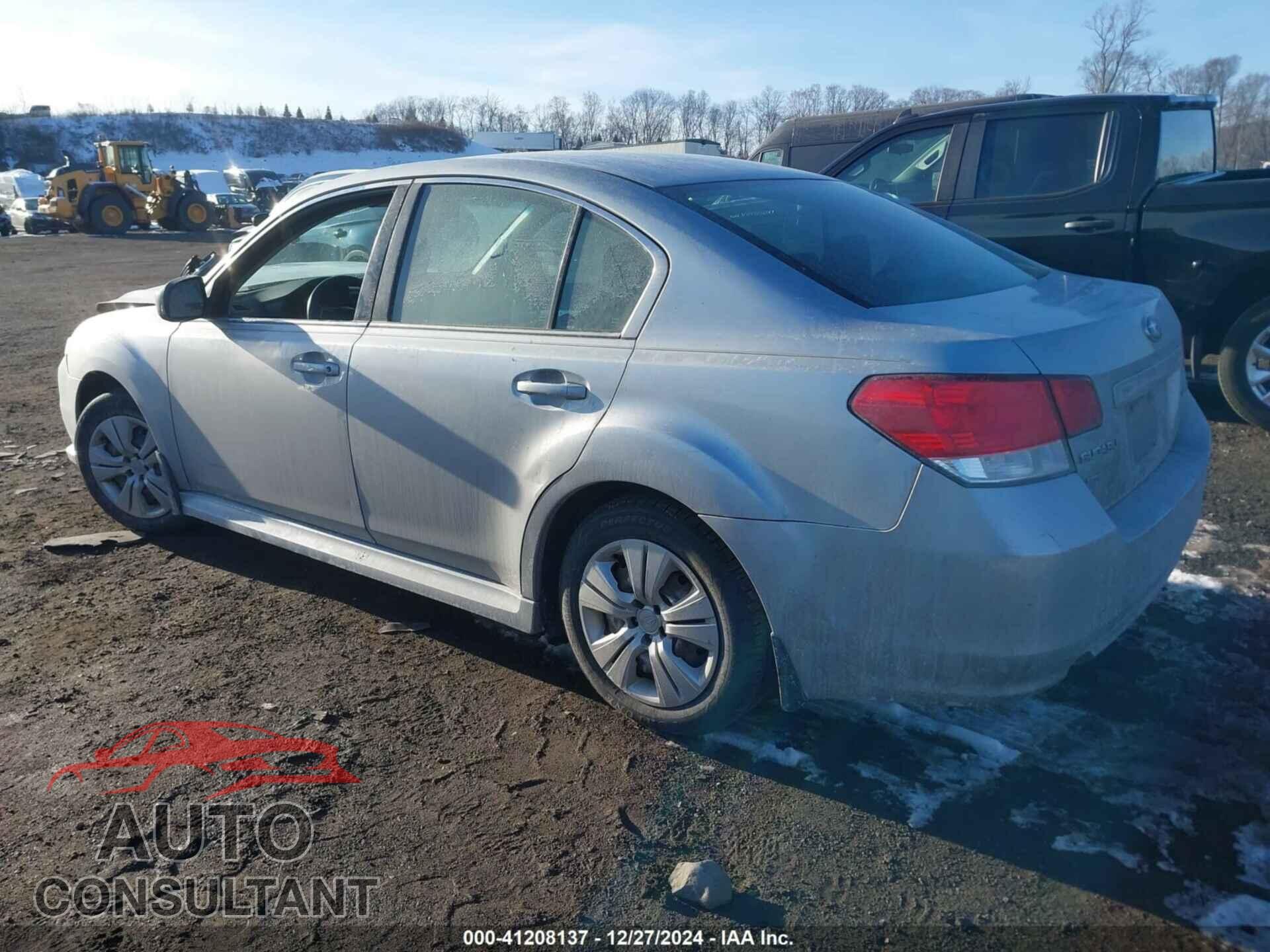 SUBARU LEGACY 2013 - 4S3BMBA60D3013900