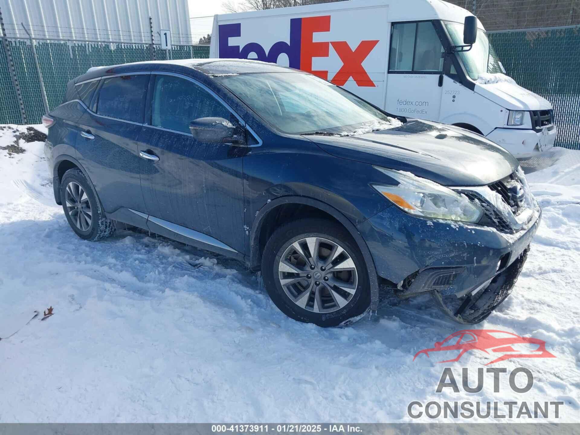 NISSAN MURANO 2016 - 5N1AZ2MH1GN158720