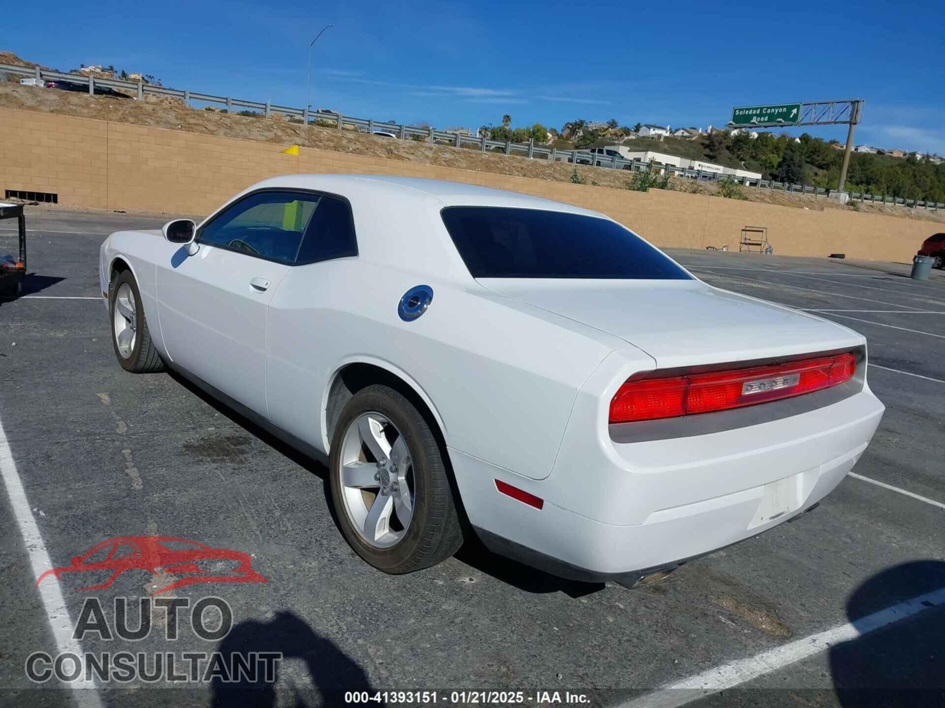 DODGE CHALLENGER 2013 - 2C3CDYAG6DH663090