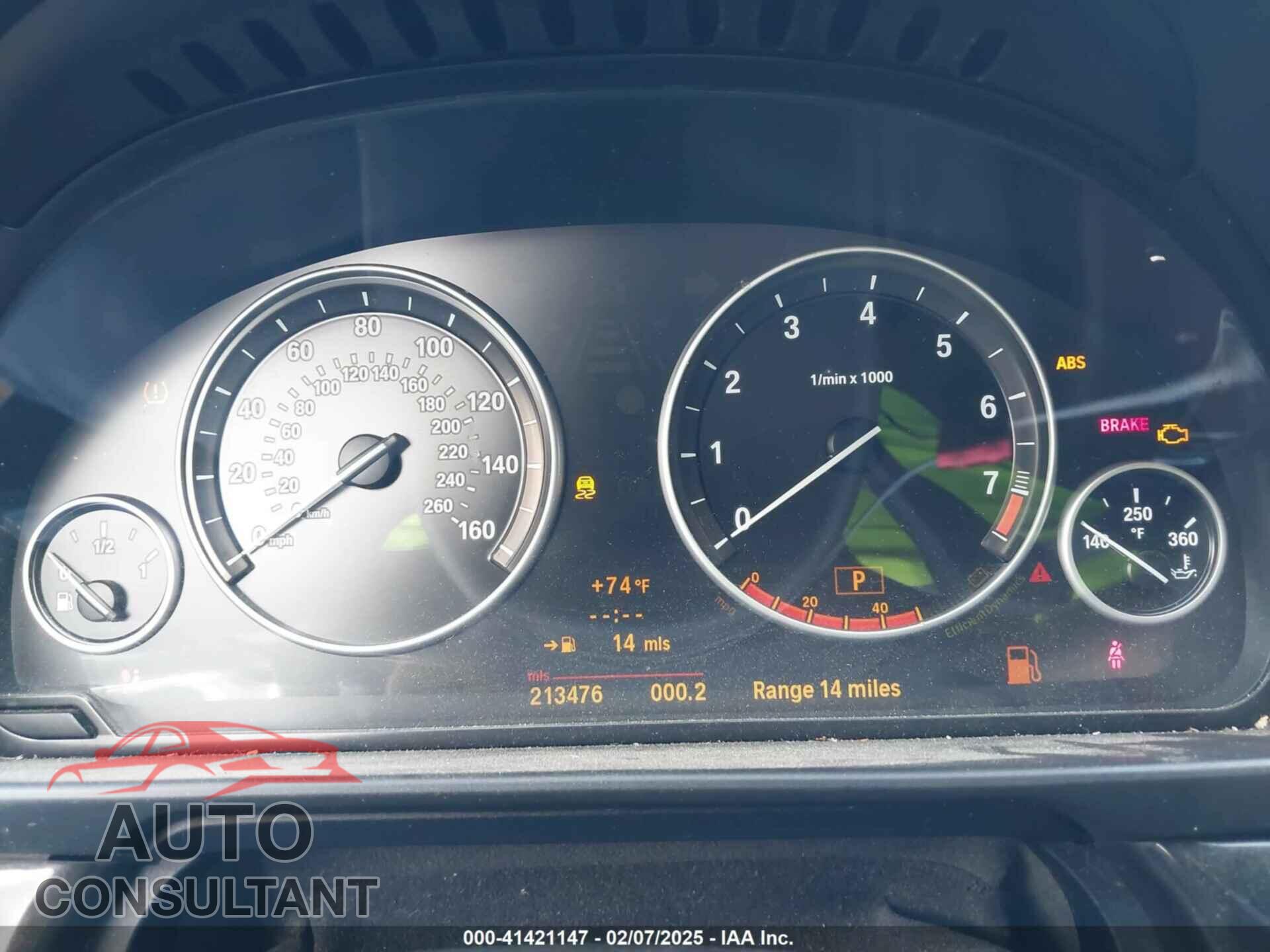 BMW 535I 2011 - WBAFR7C59BC603799