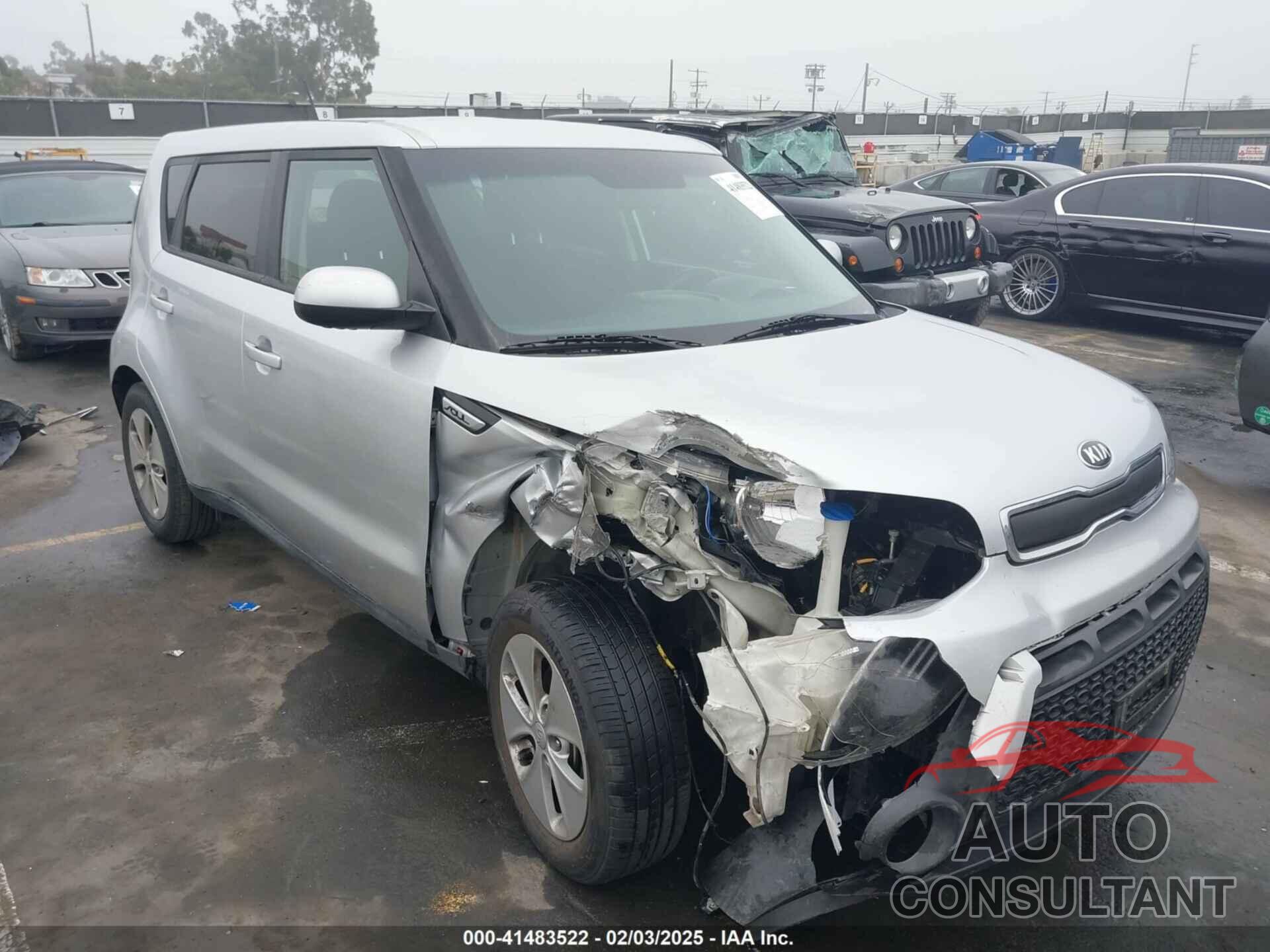 KIA SOUL 2016 - KNDJN2A25G7858549