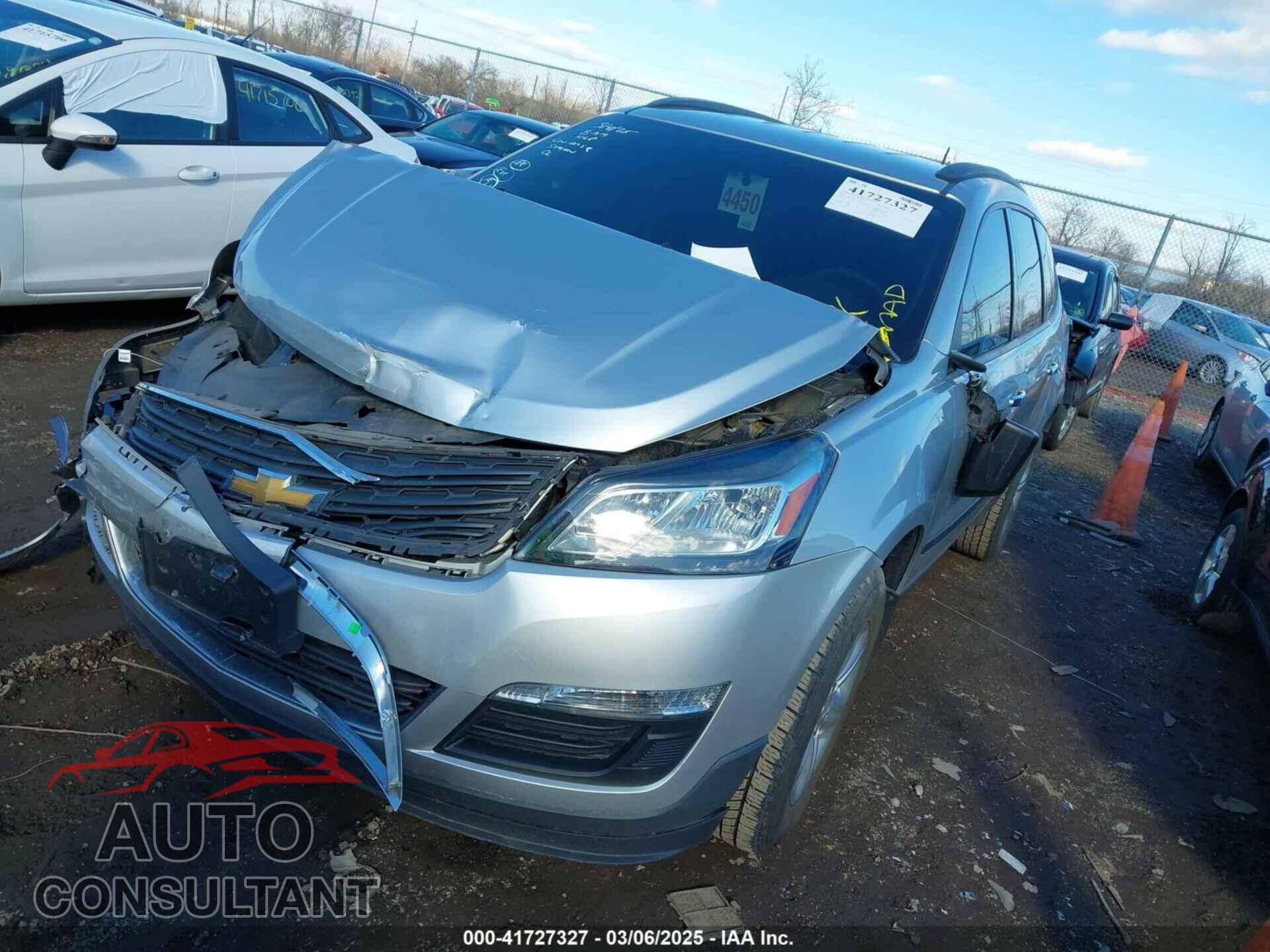 CHEVROLET TRAVERSE 2016 - 1GNKRFED7GJ247296