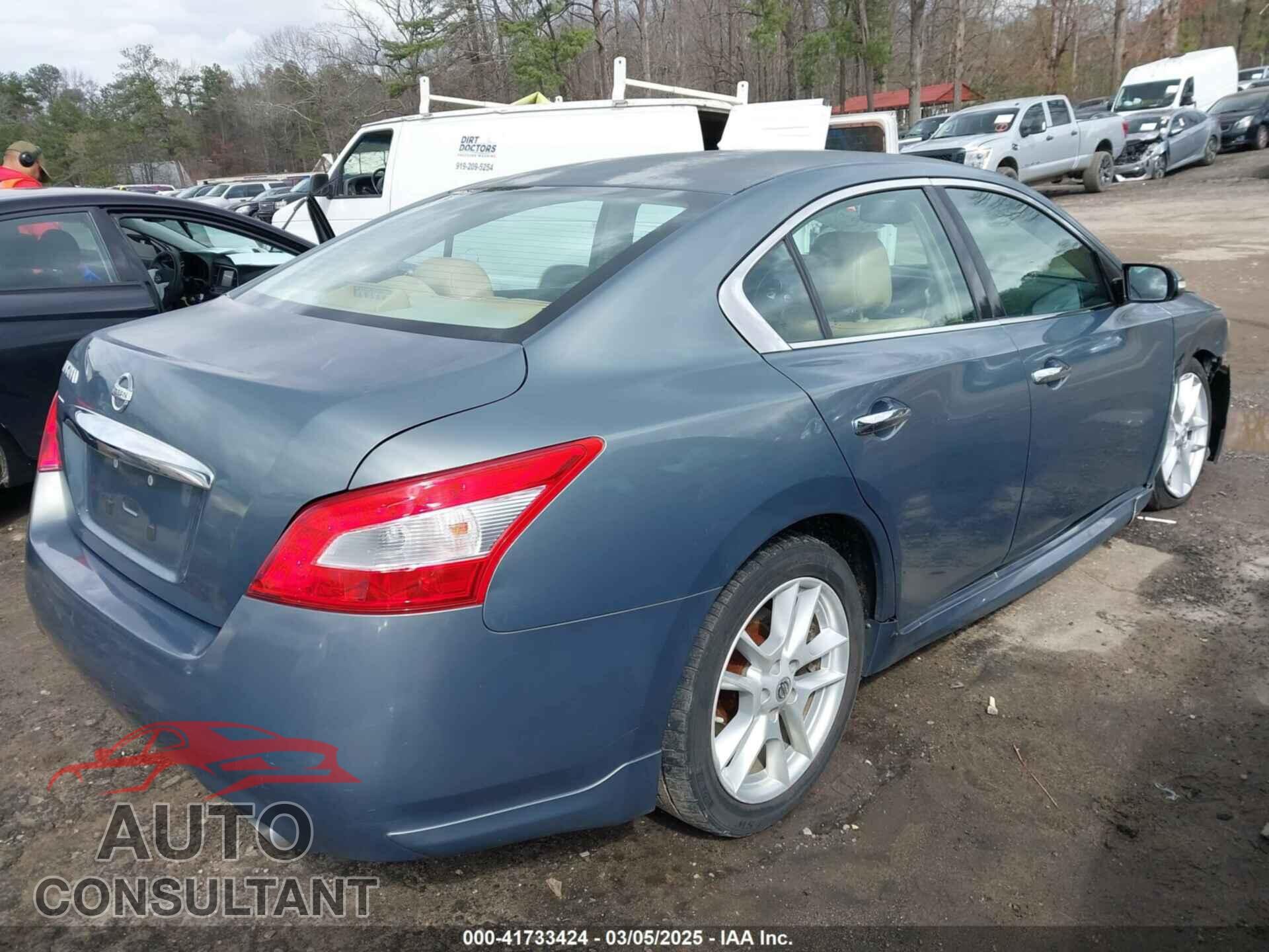 NISSAN MAXIMA 2009 - 1N4AA51EX9C856464