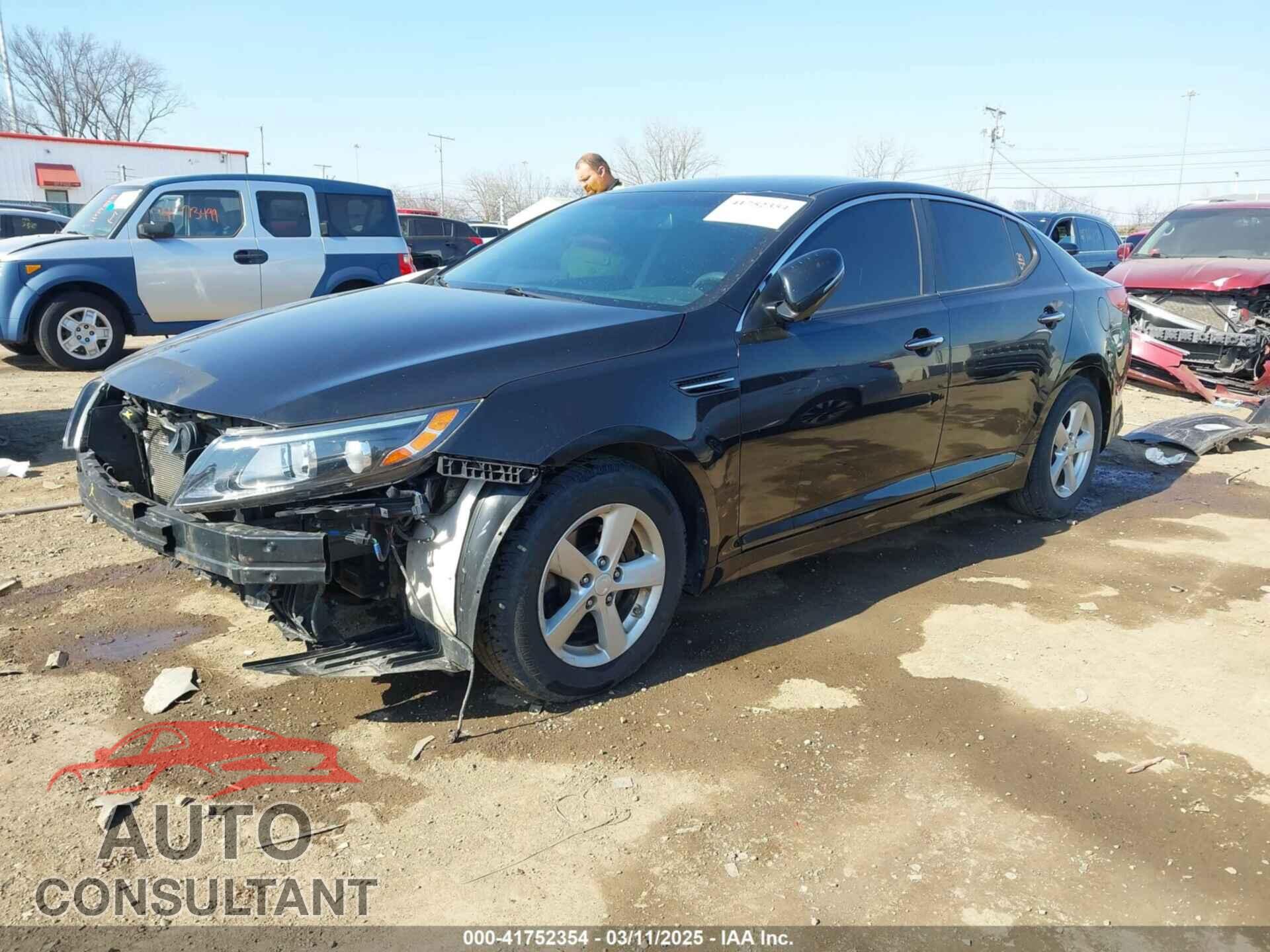 KIA OPTIMA 2015 - KNAGM4A79F5662237