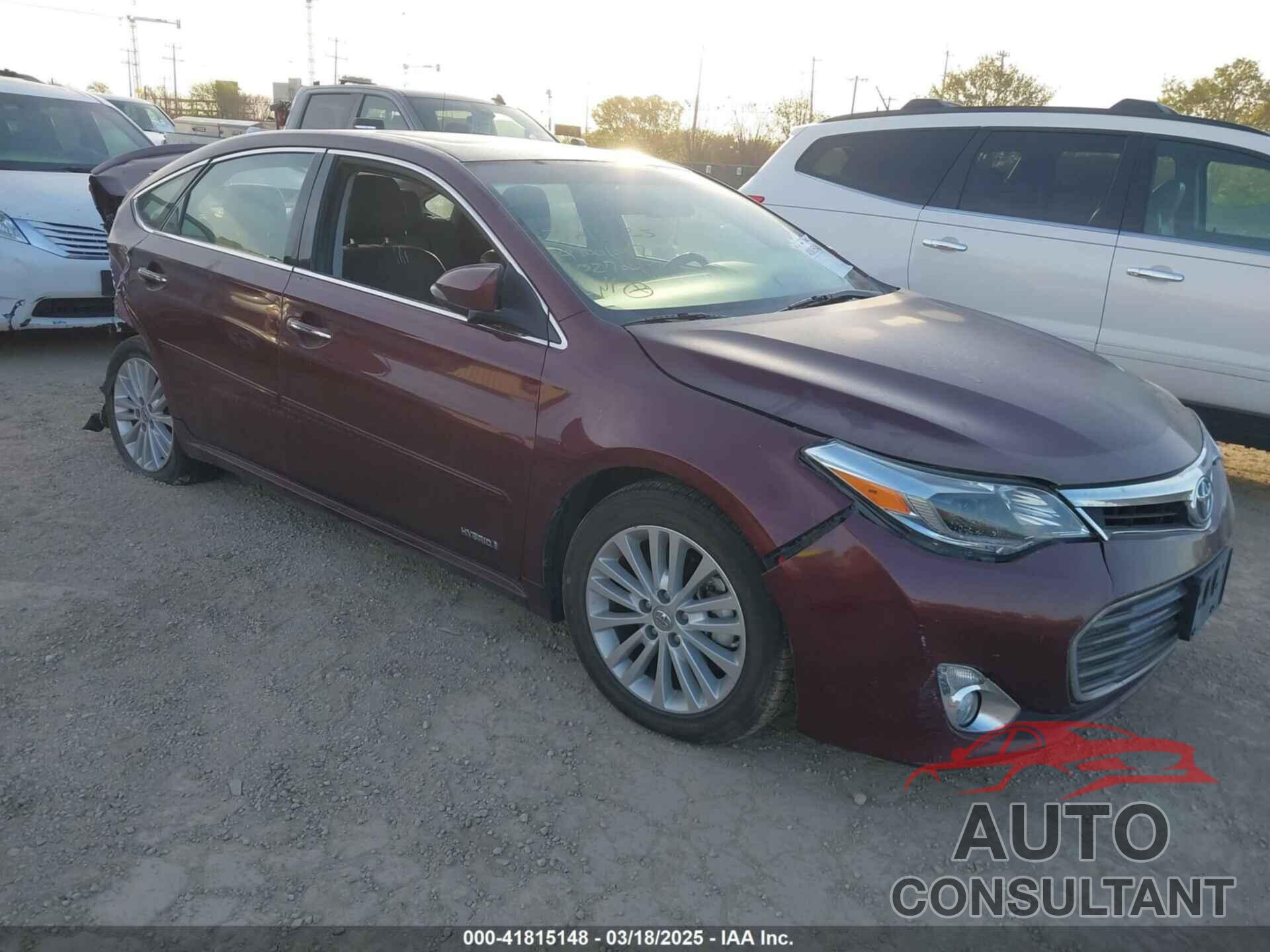 TOYOTA AVALON HYBRID 2014 - 4T1BD1EB3EU027041