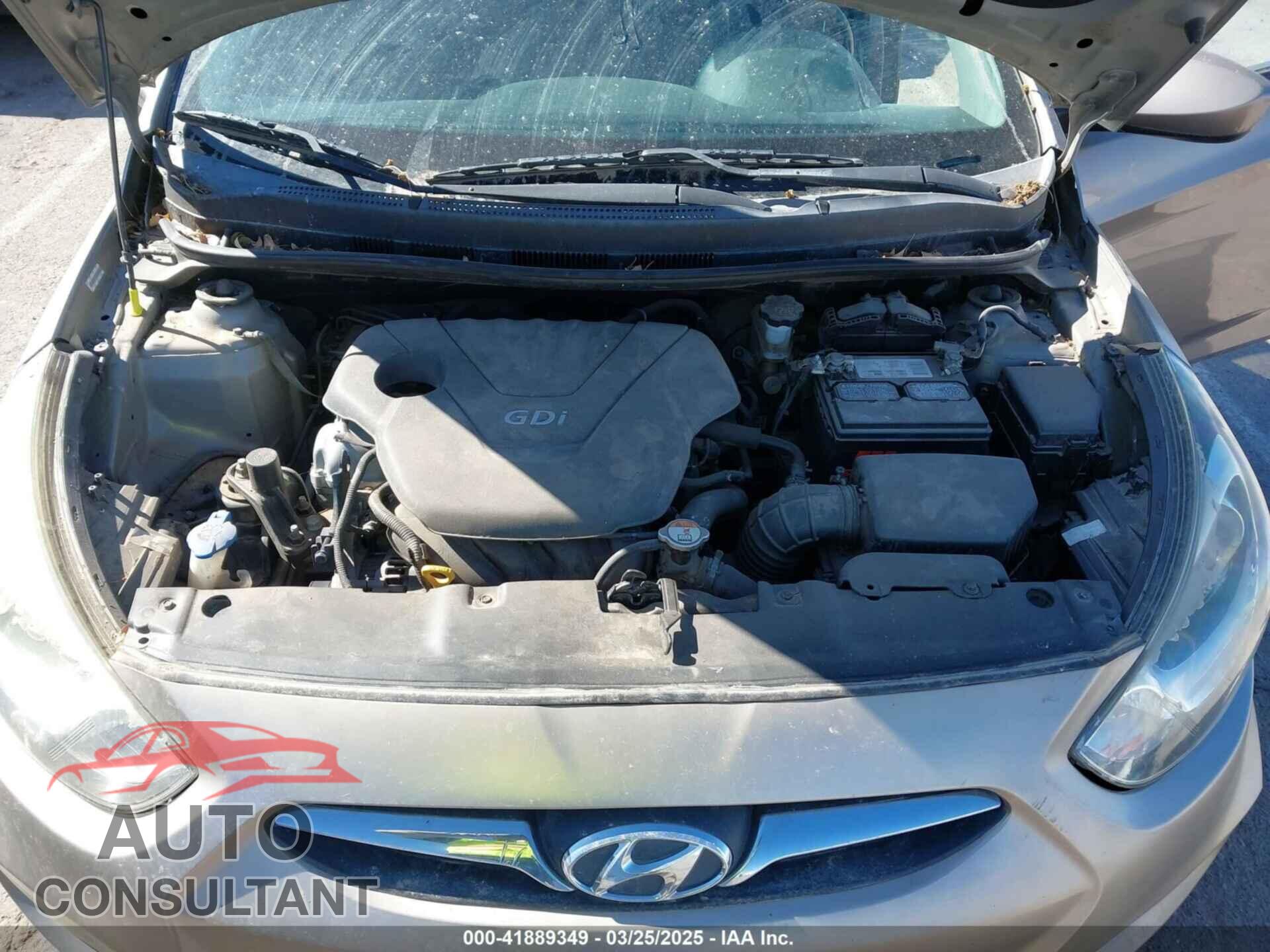 HYUNDAI ACCENT 2012 - KMHCU5AE0CU032979