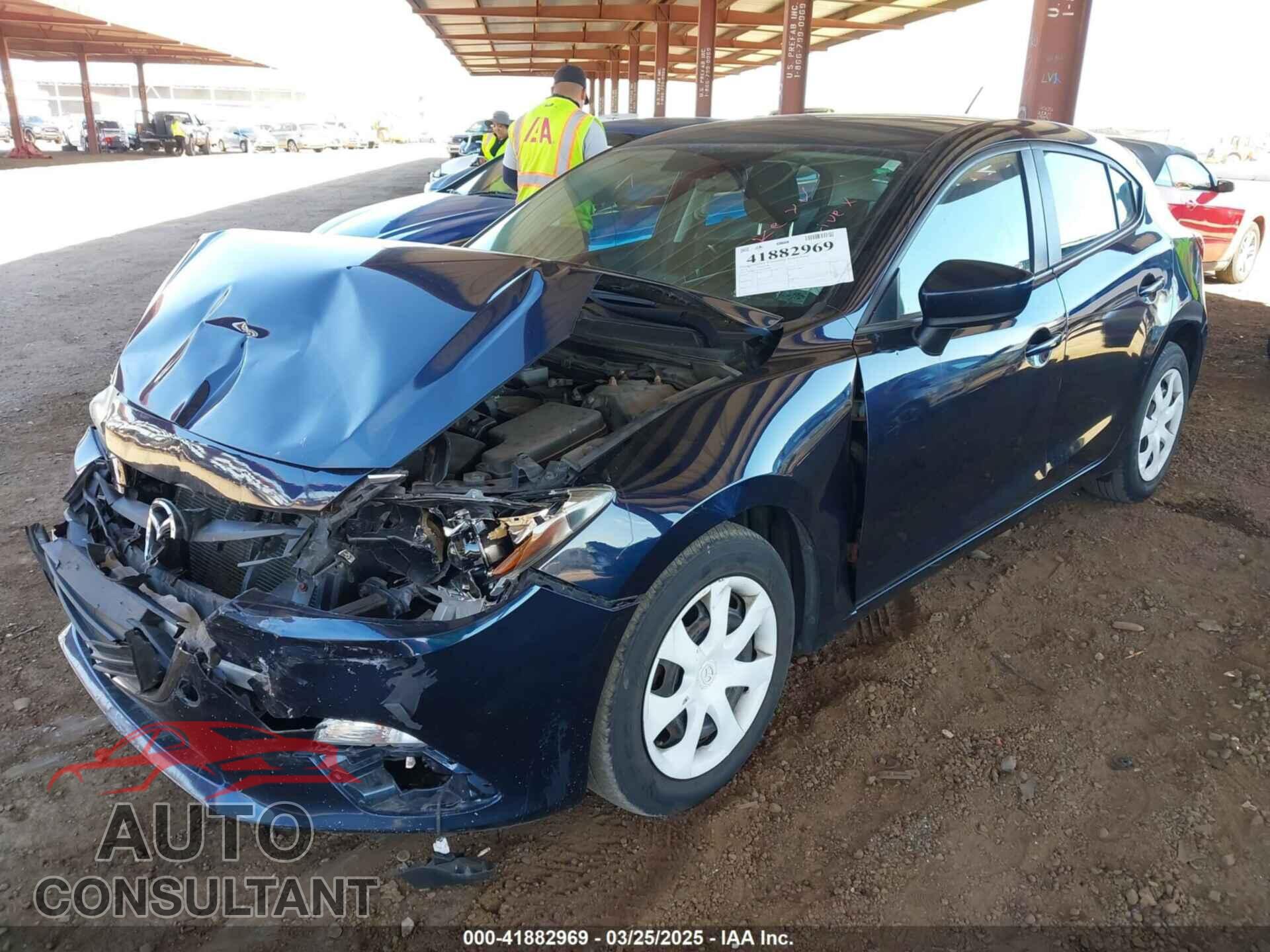 MAZDA MAZDA3 2014 - JM1BM1K75E1189548