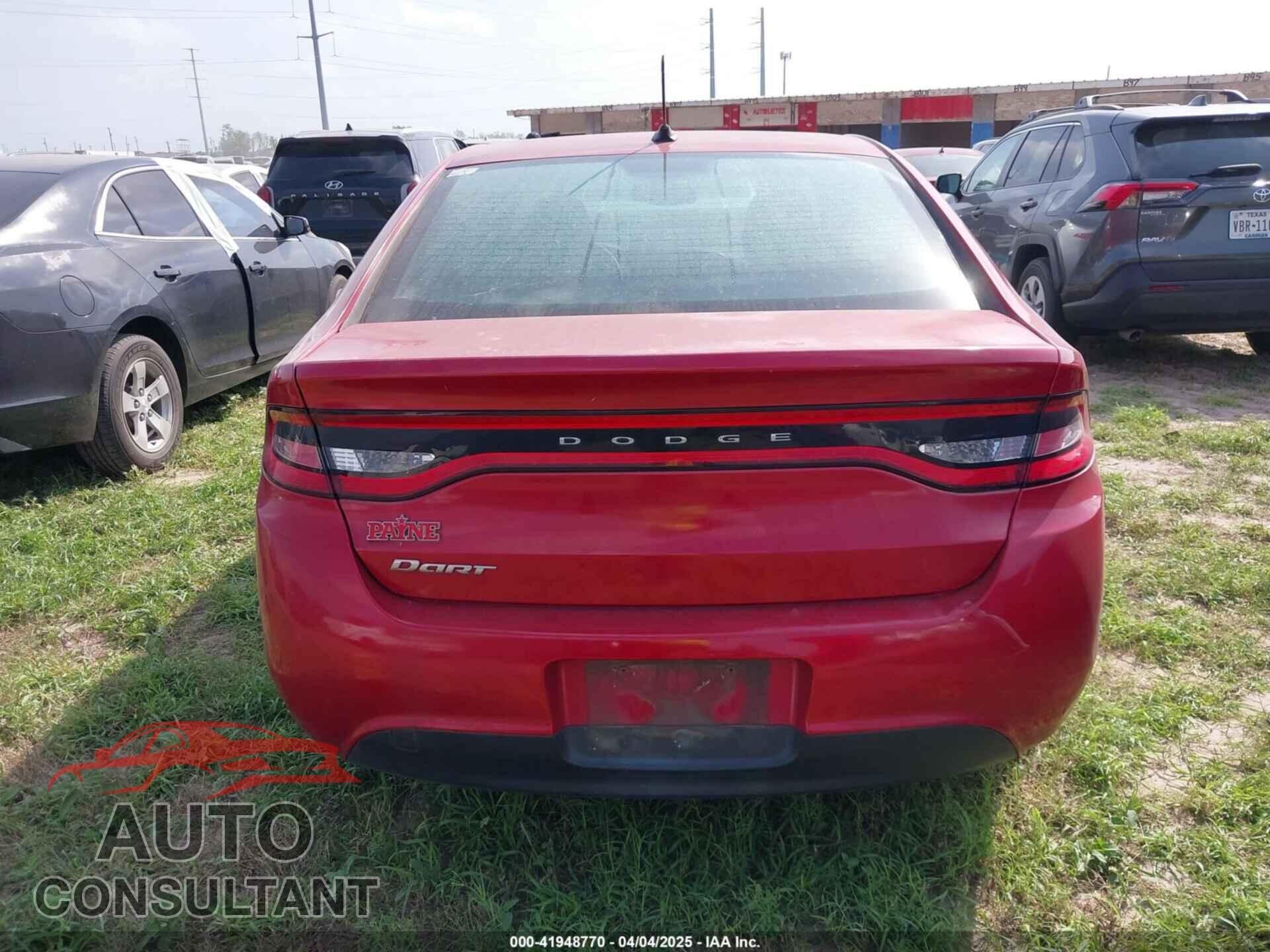 DODGE DART 2014 - 1C3CDFAA3ED904151