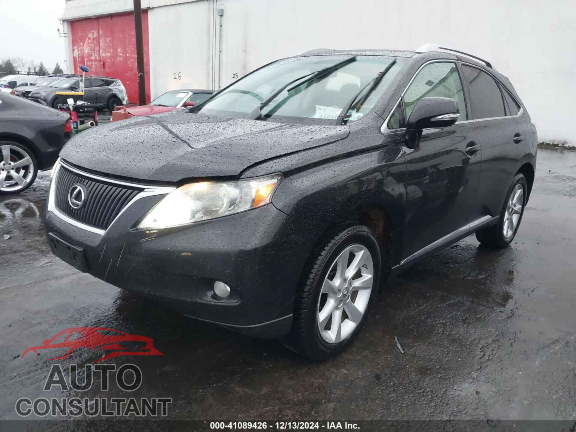 LEXUS RX 350 2011 - 2T2BK1BA2BC107103