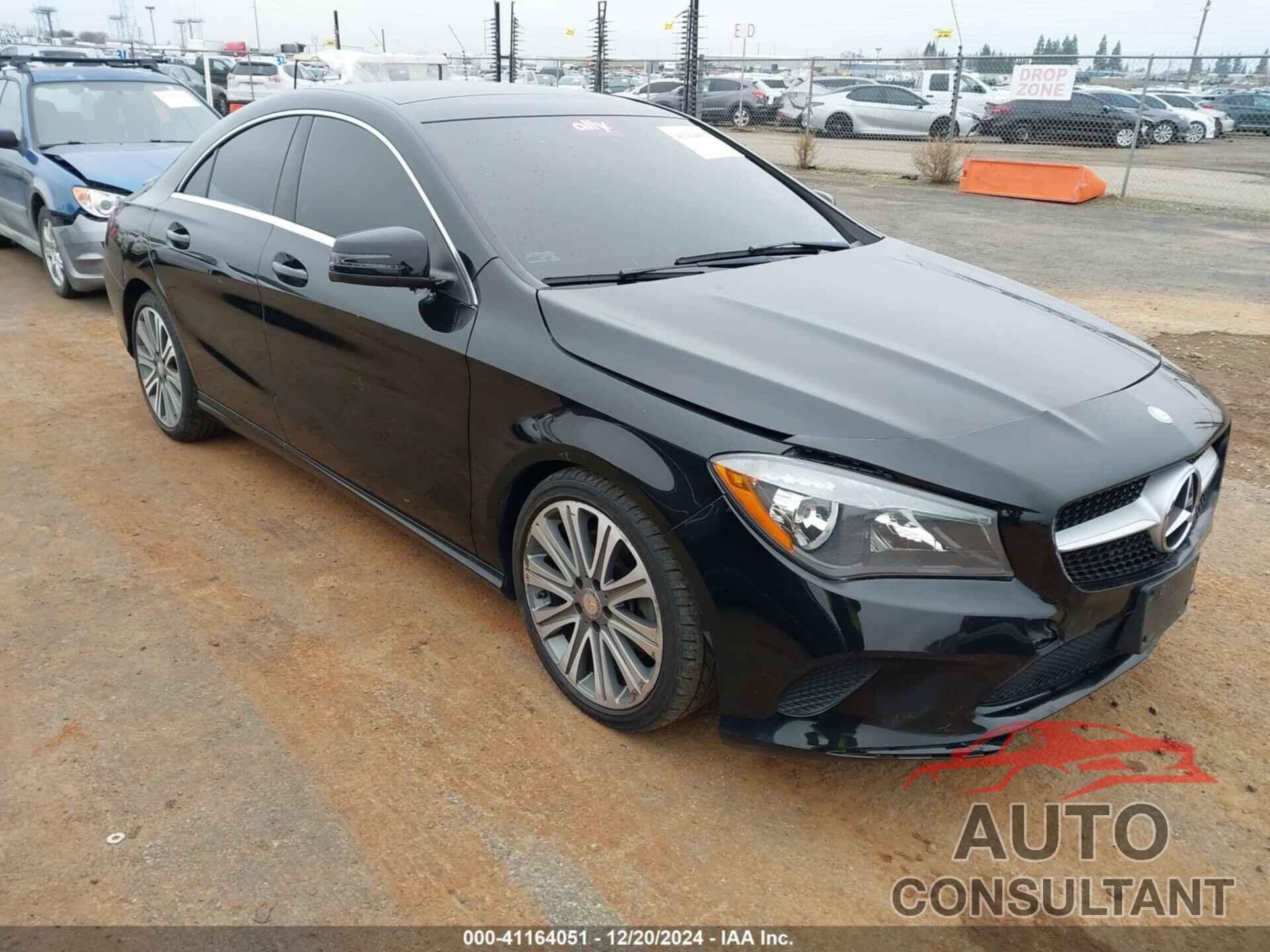 MERCEDES-BENZ CLA 250 2018 - WDDSJ4GB8JN501135