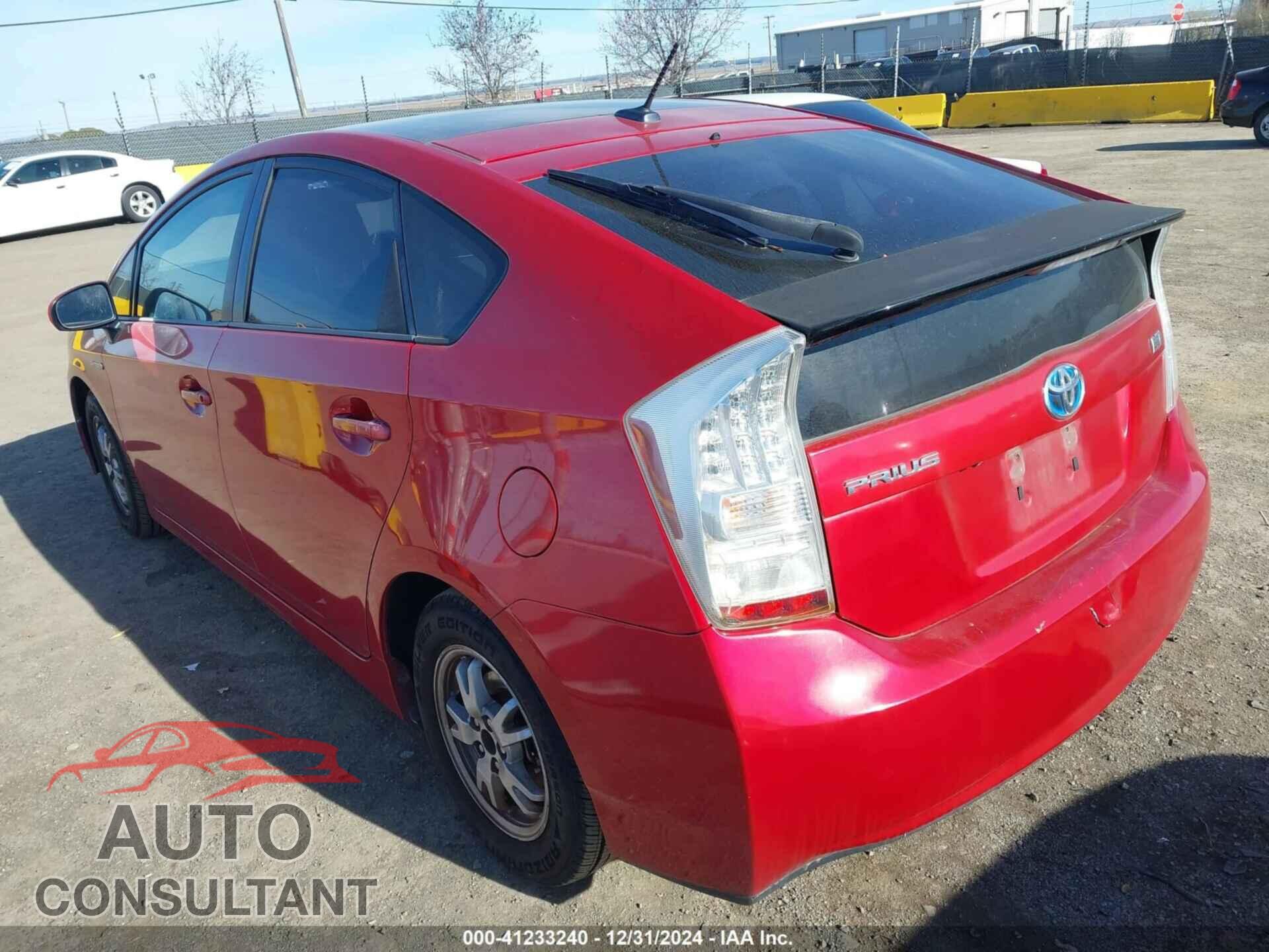 TOYOTA PRIUS 2010 - JTDKN3DU8A0065544